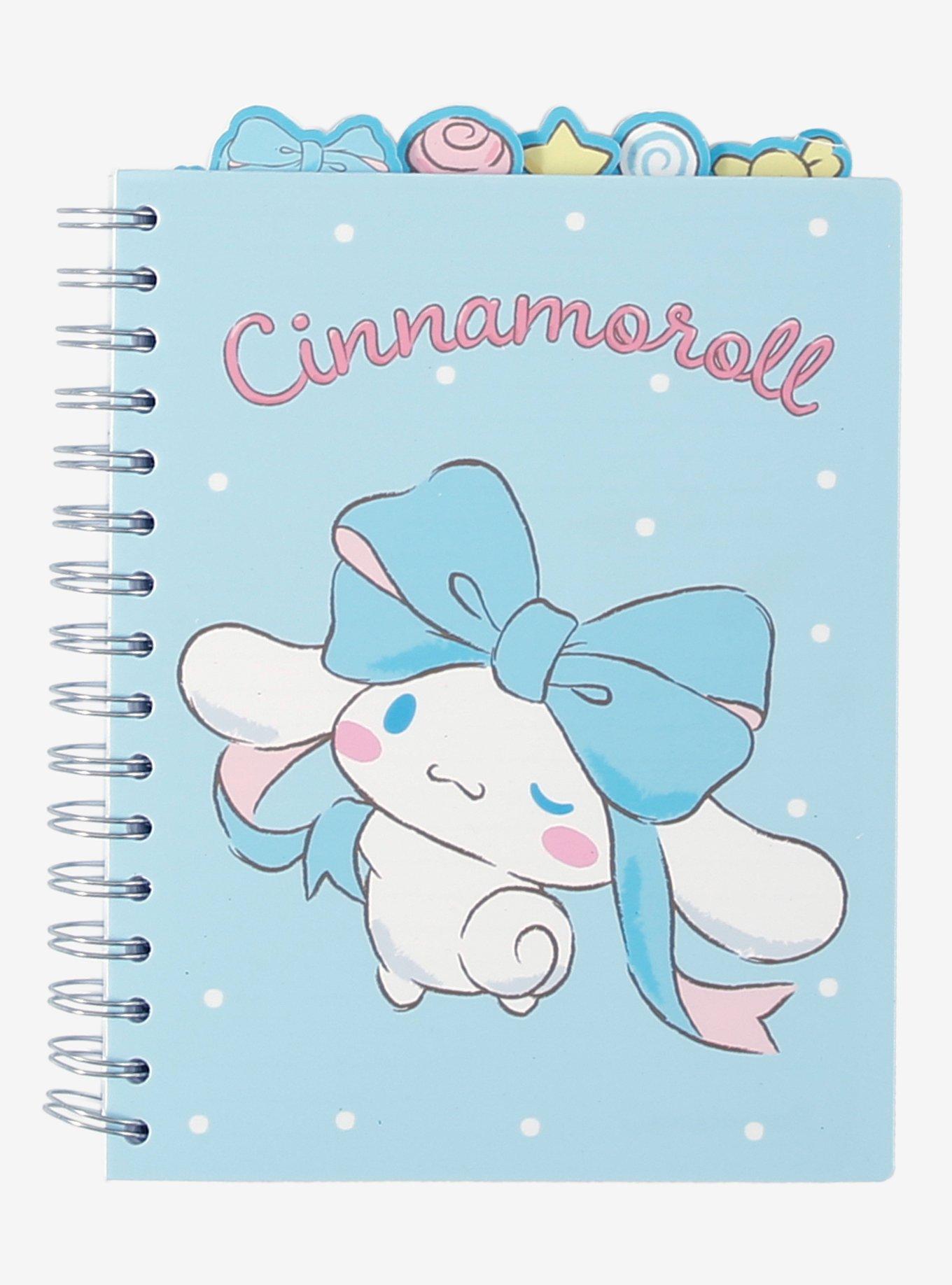 Sanrio Cinnamoroll Blue Bow Figural Tab Journal - BoxLunch Exclusive, , hi-res