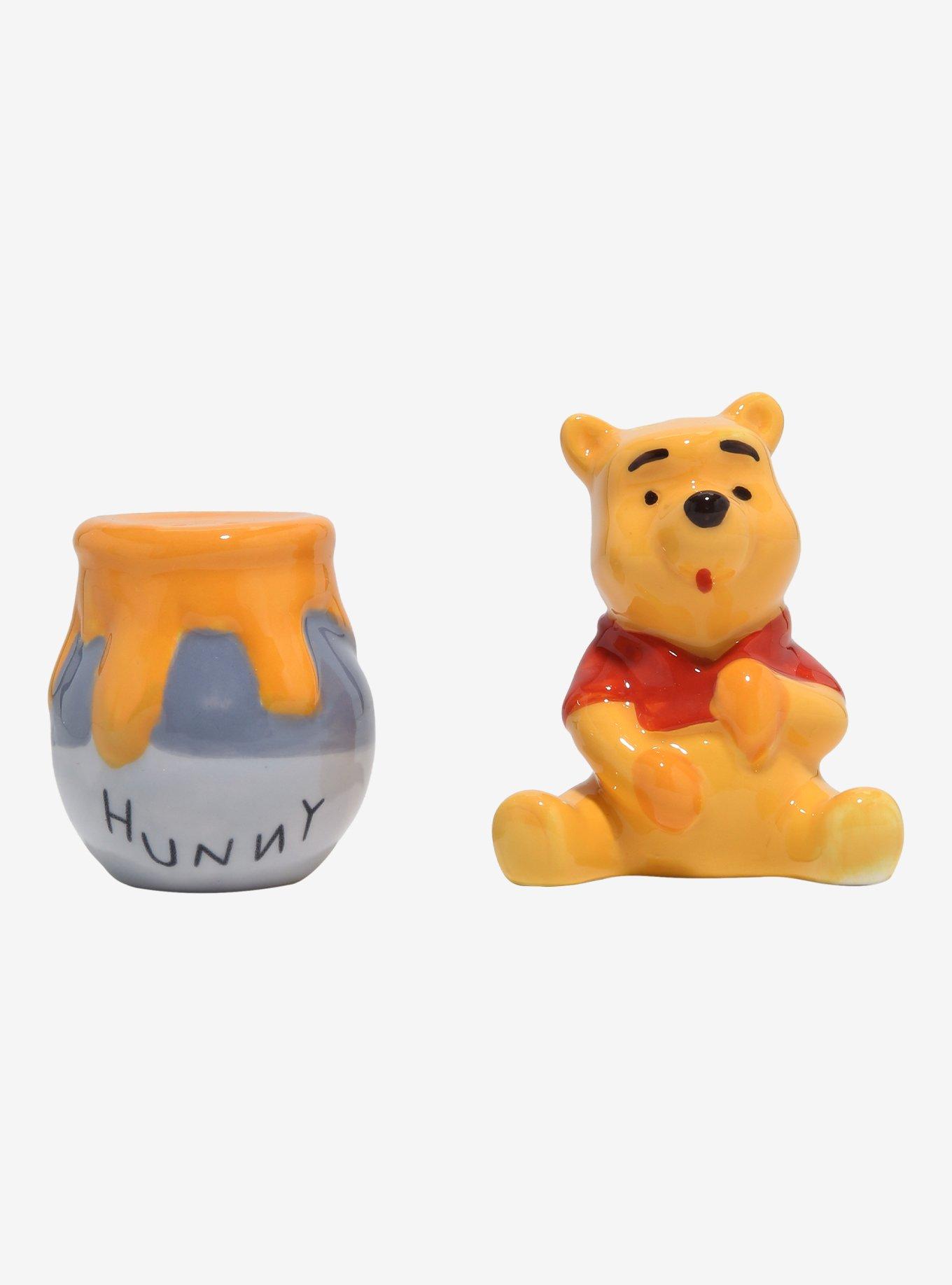 Disney Winnie the Pooh Honey Pot & Pooh Bear Figural Salt & Pepper Shaker Set, , hi-res
