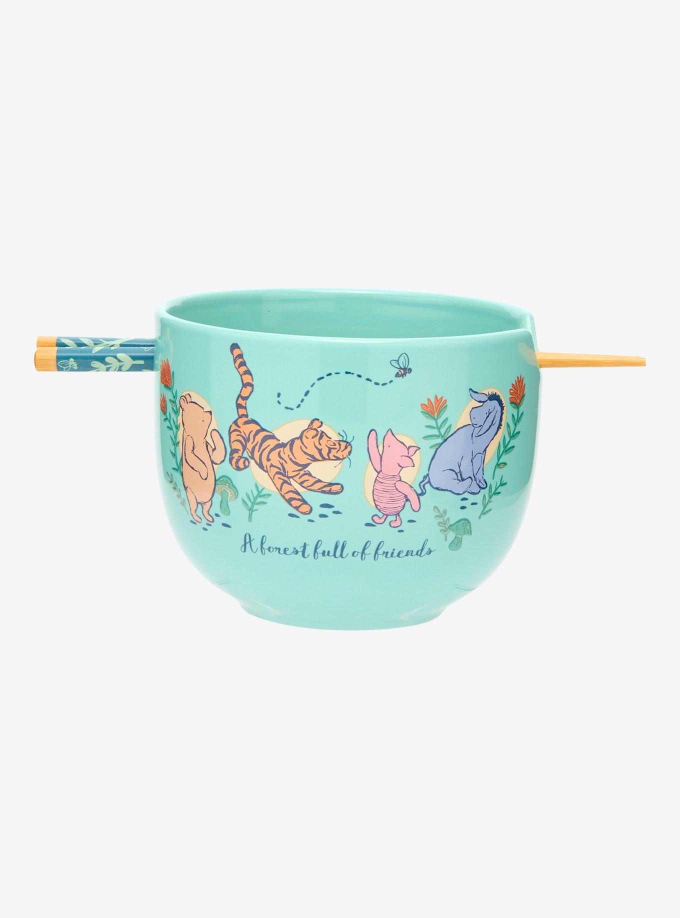 Disney Winnie the Pooh Classic Floral Ramen Set, , hi-res