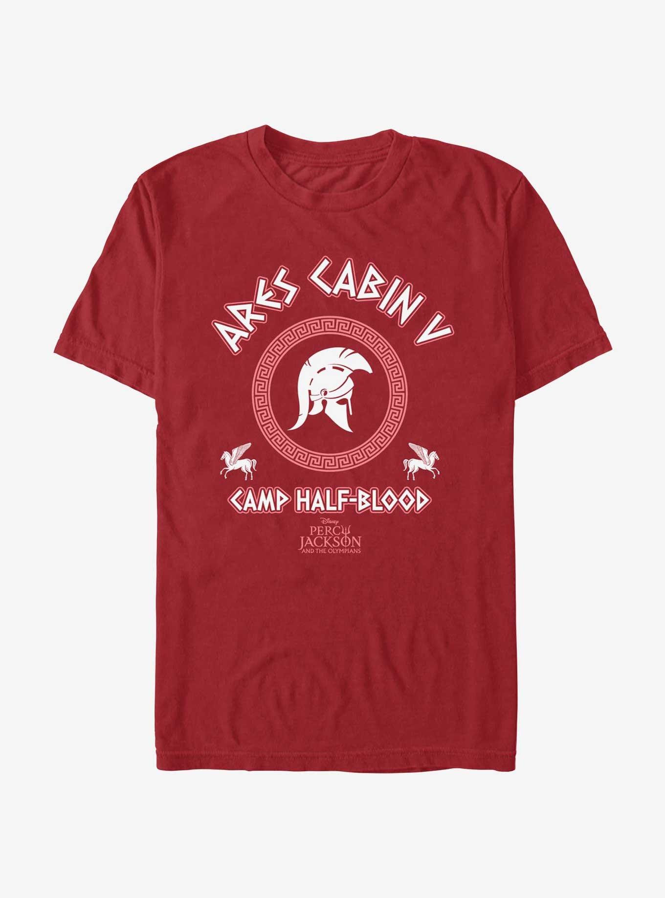 Disney Percy Jackson And The Olympians Ares Cabin T-Shirt, CARDINAL, hi-res