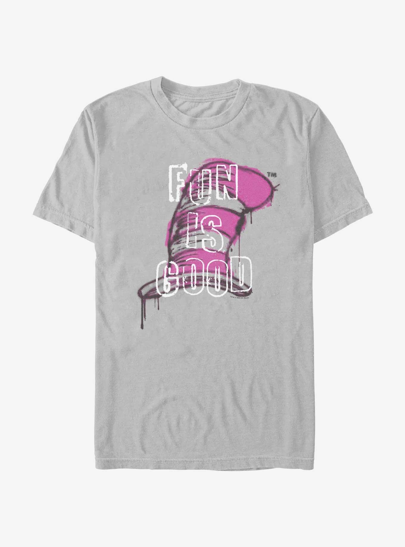 Dr. Seuss Fun Is Good T-Shirt, SILVER, hi-res
