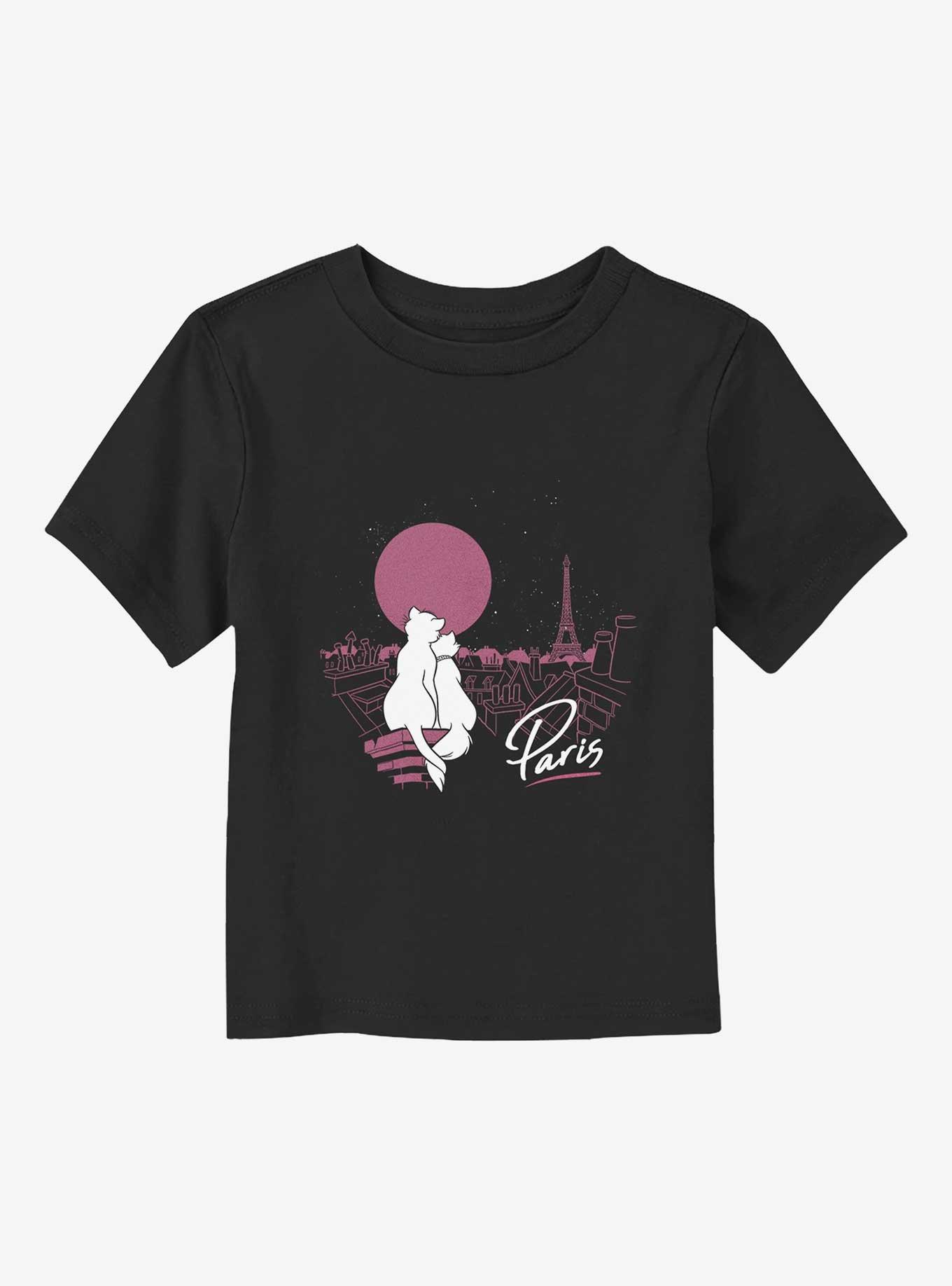 Disney The Aristocats Together In Paris Toddler T-Shirt, , hi-res