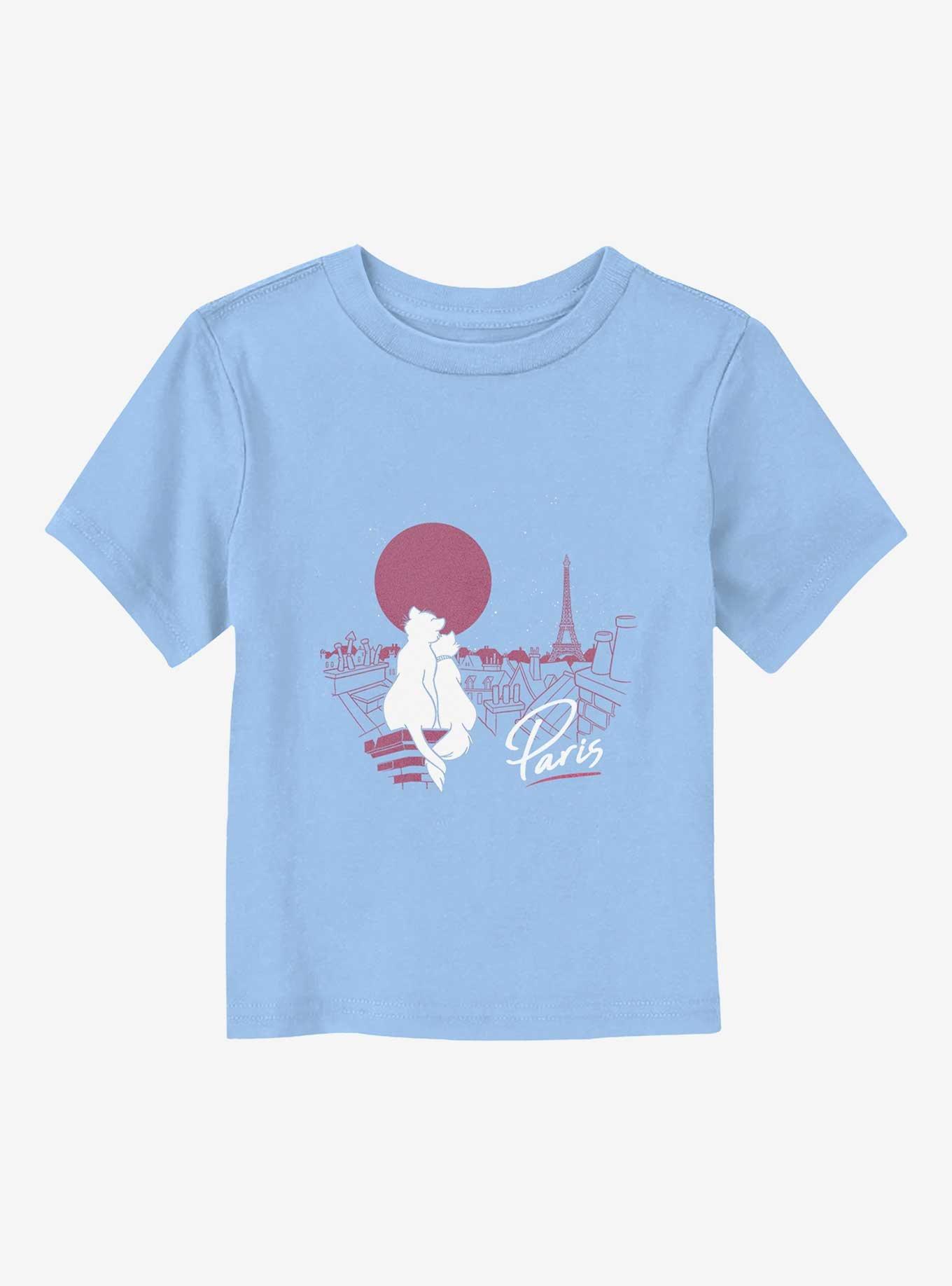 Disney The Aristocats Together In Paris Toddler T-Shirt, , hi-res