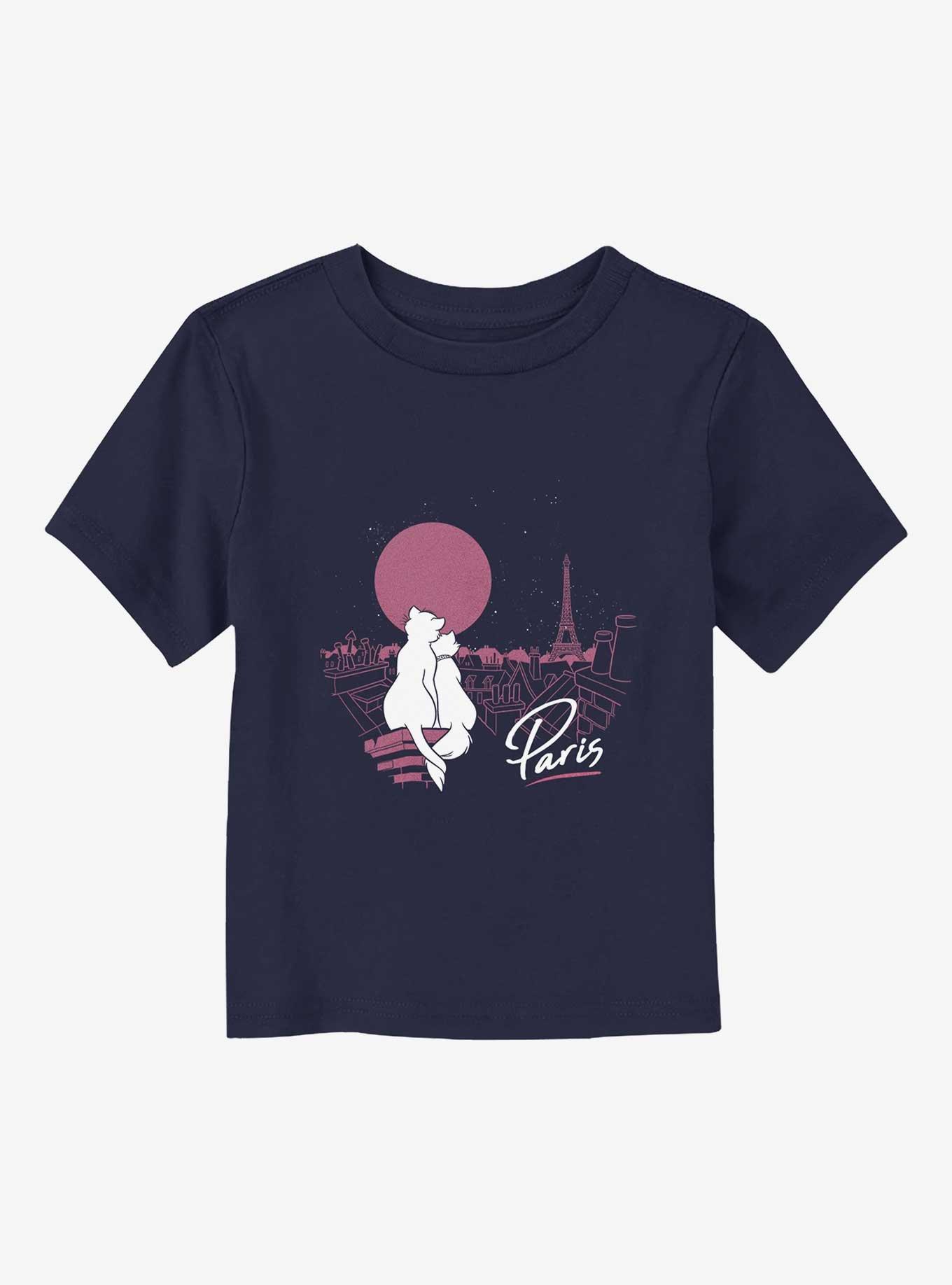 Disney The Aristocats Together In Paris Toddler T-Shirt, , hi-res