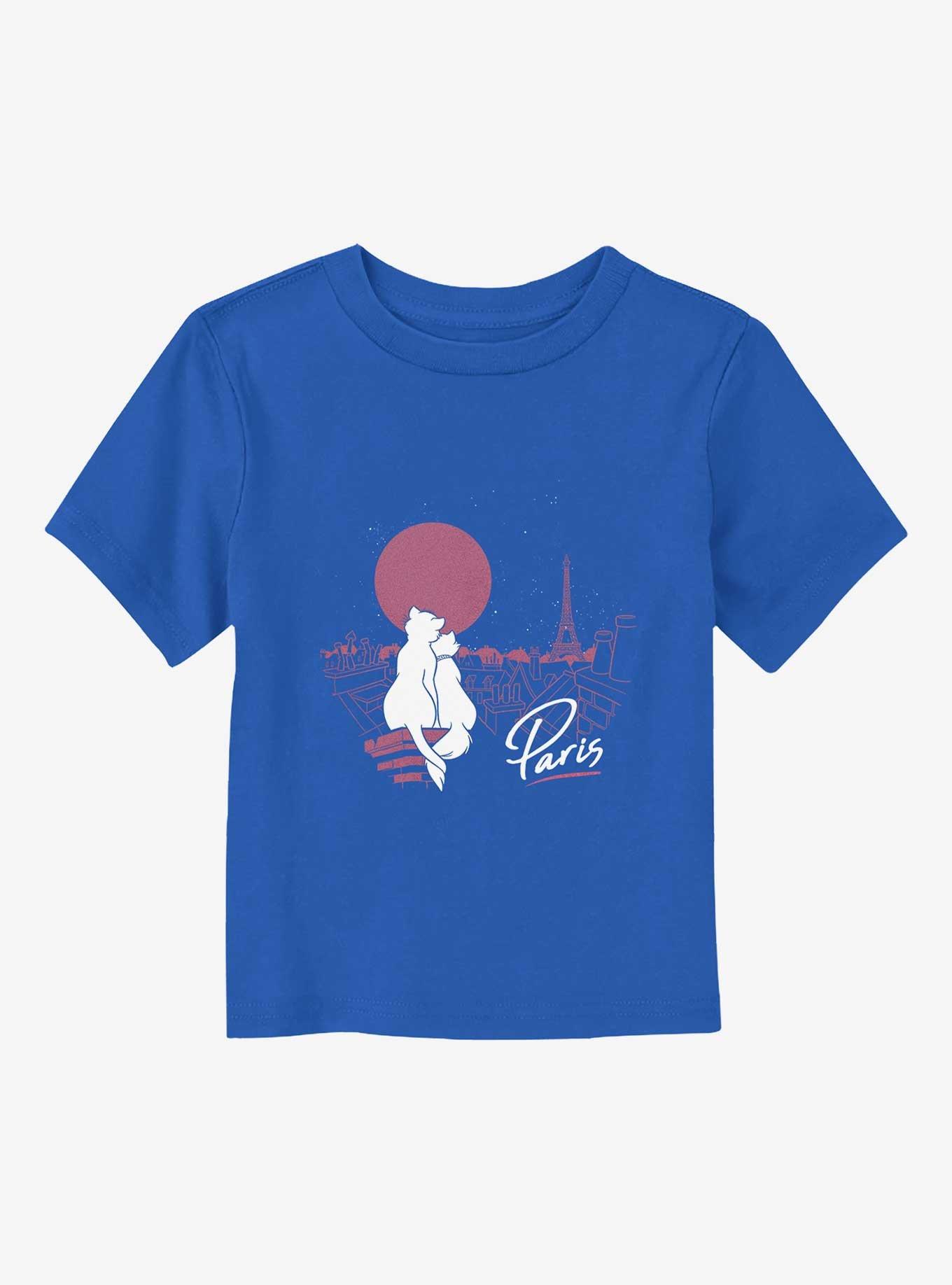 Disney The Aristocats Together In Paris Toddler T-Shirt, , hi-res