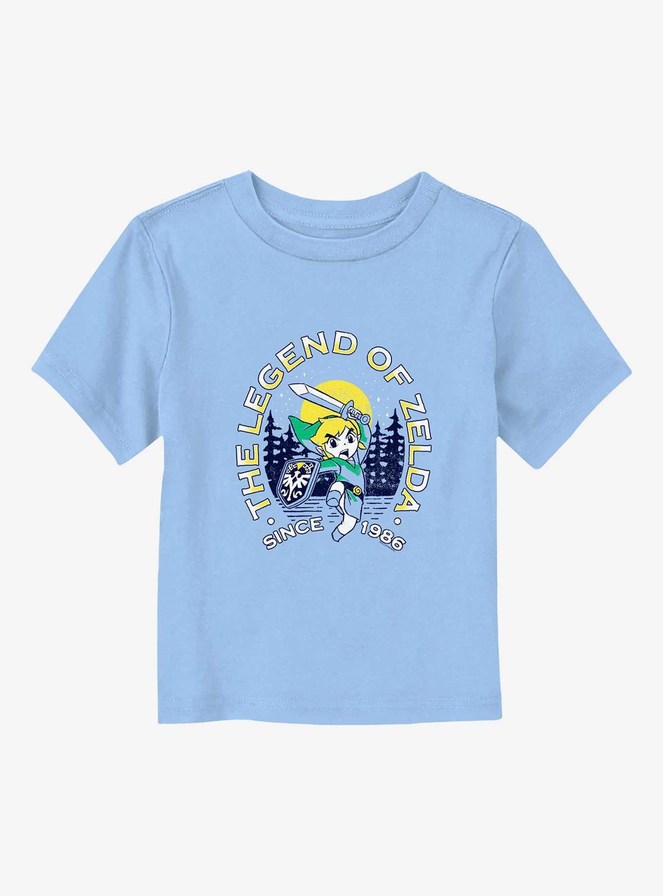 The Legend Of Zelda Outdoor Link Crest Toddler T-Shirt, , hi-res