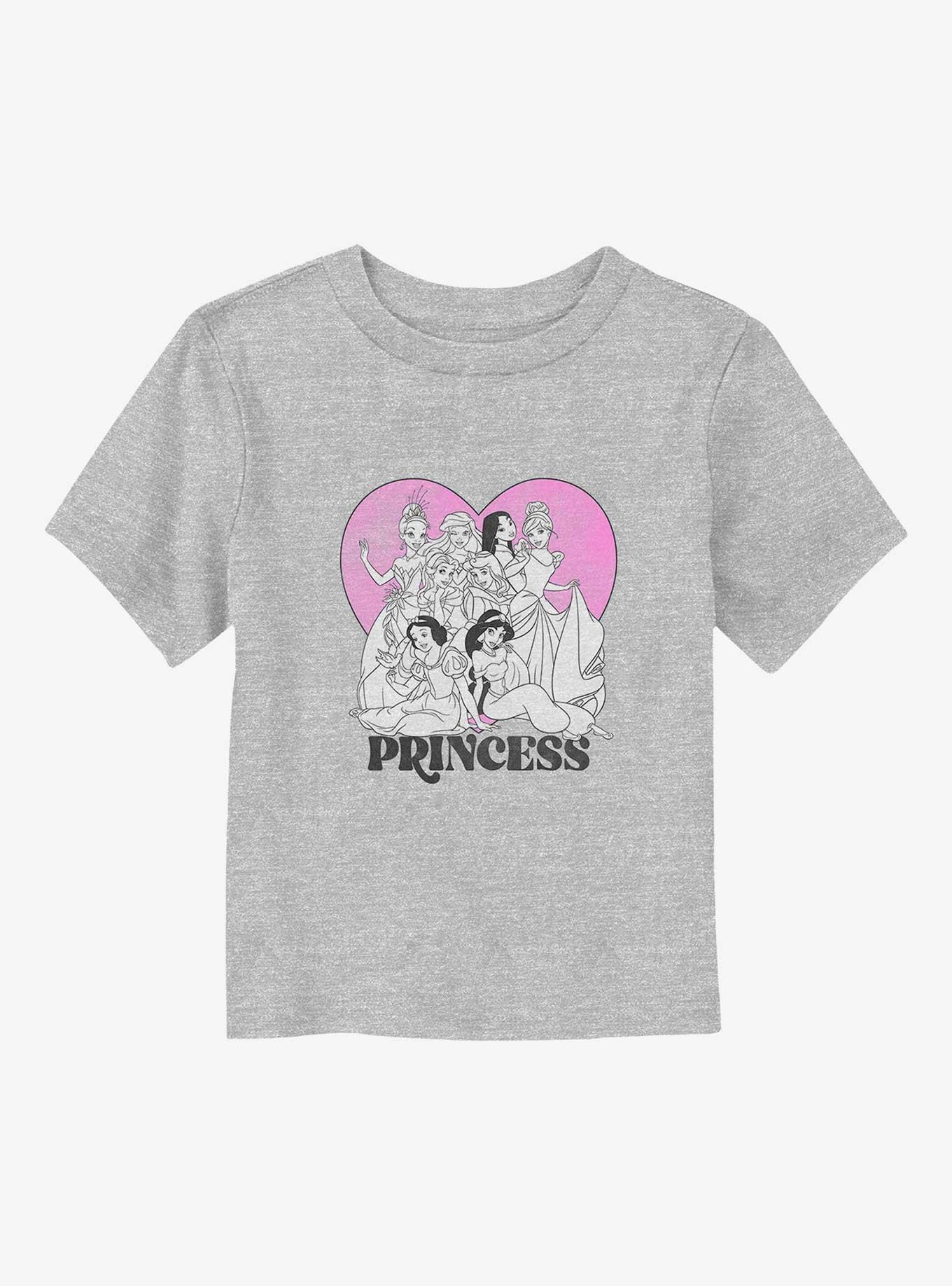 Disney Princesses Heart Toddler T-Shirt