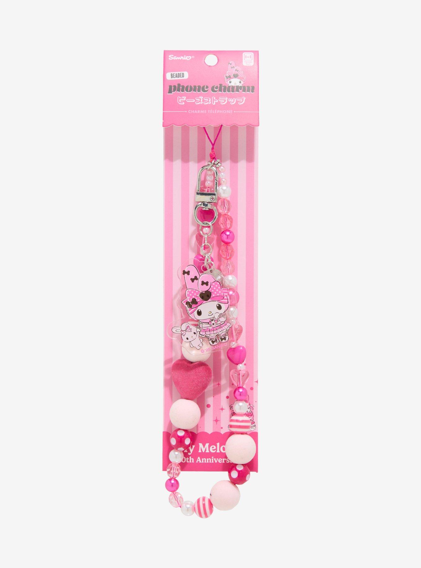 Sanrio My Melody Beaded Charm Wrist Strap - Thumbnail 3