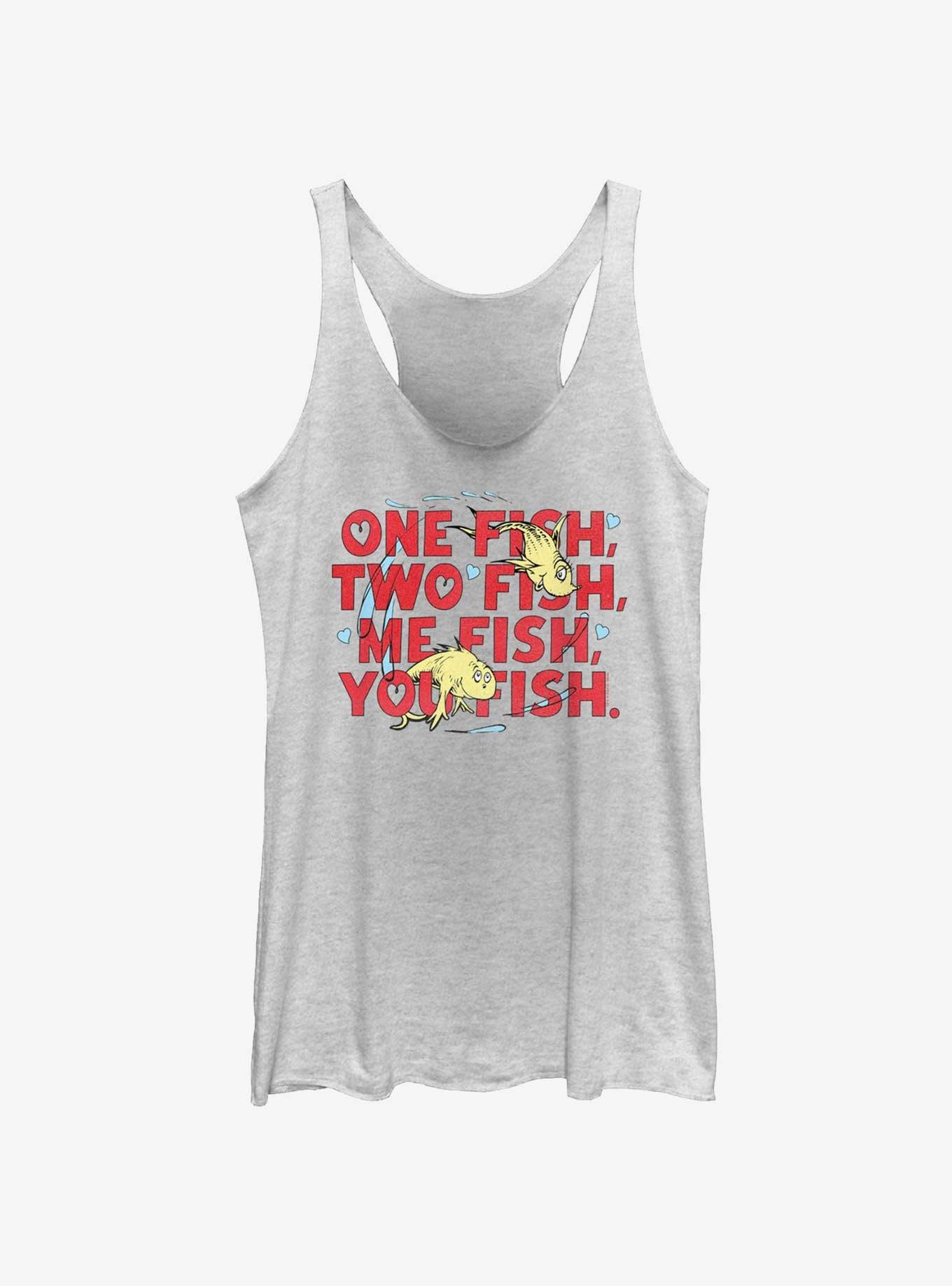 Dr. Seuss Me Fish You Fish Womens Tank Top, , hi-res