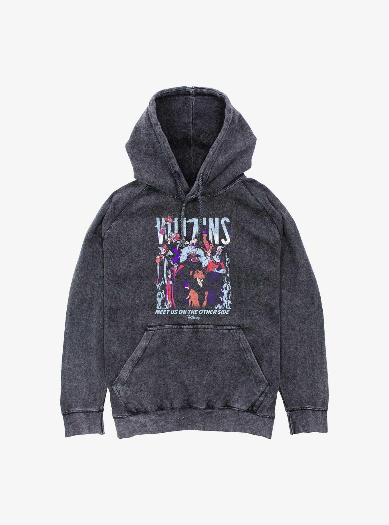 Disney Villains Meet Us On The Other Side Mineral Wash Hoodie, , hi-res