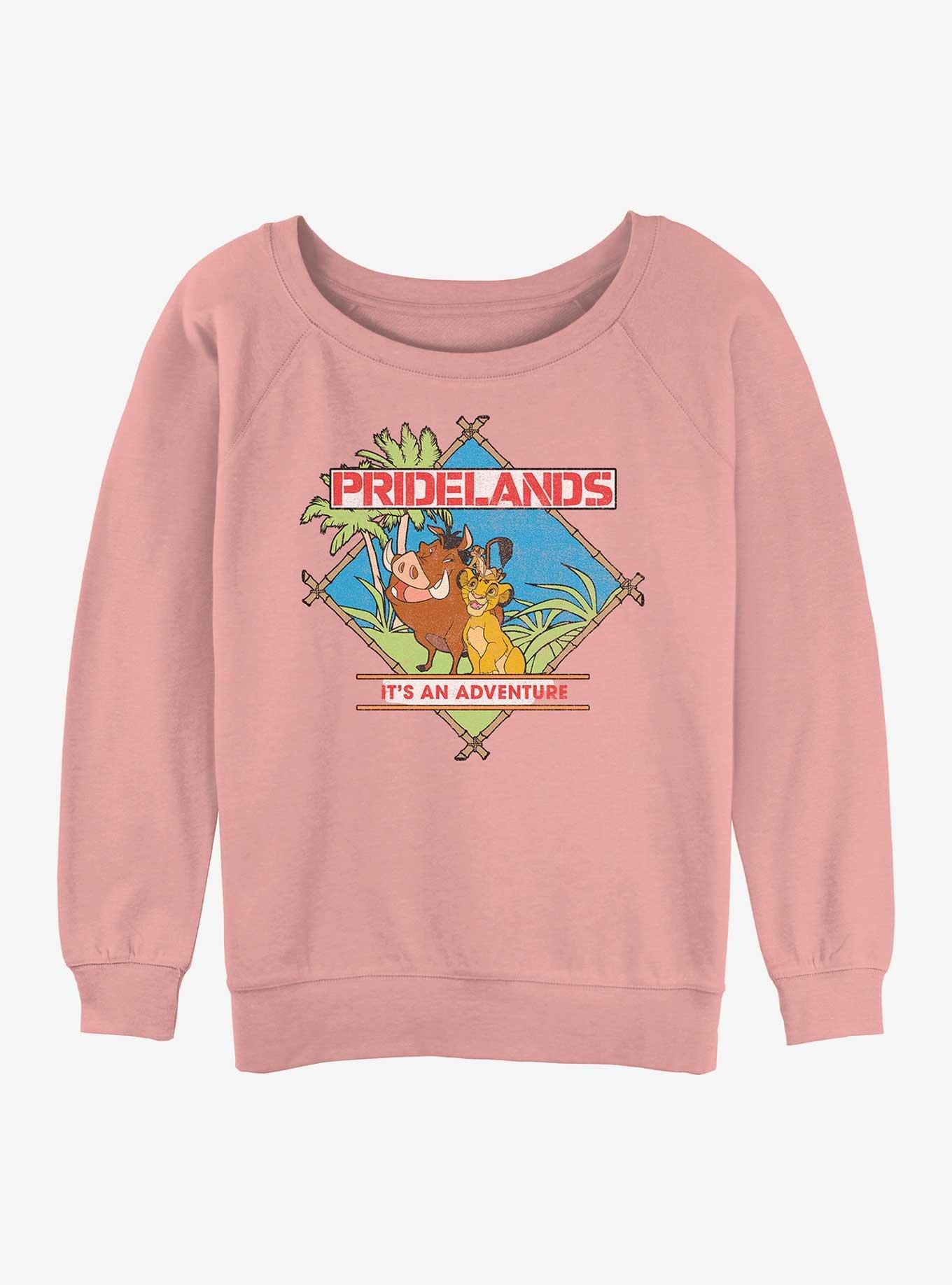 Disney The Lion King Pridelands Womens Slouchy Sweatshirt, , hi-res