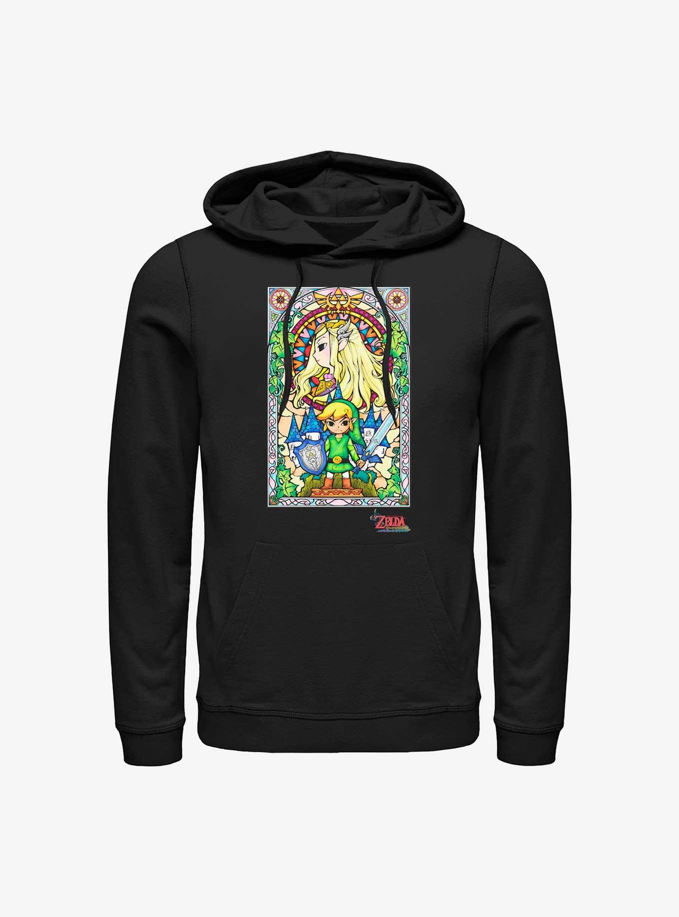 The Legend Of Zelda Regal Stained Glass Hoodie, , hi-res