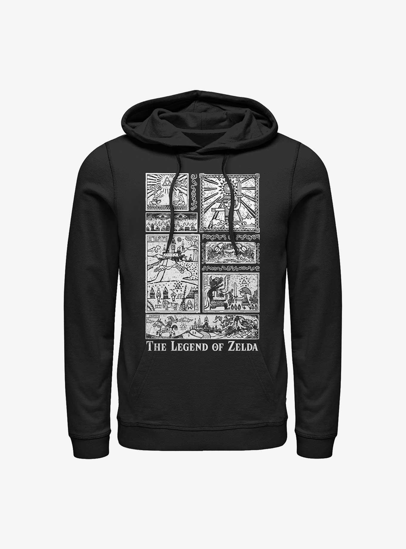 The Legend Of Zelda The Legend Told Hoodie, , hi-res