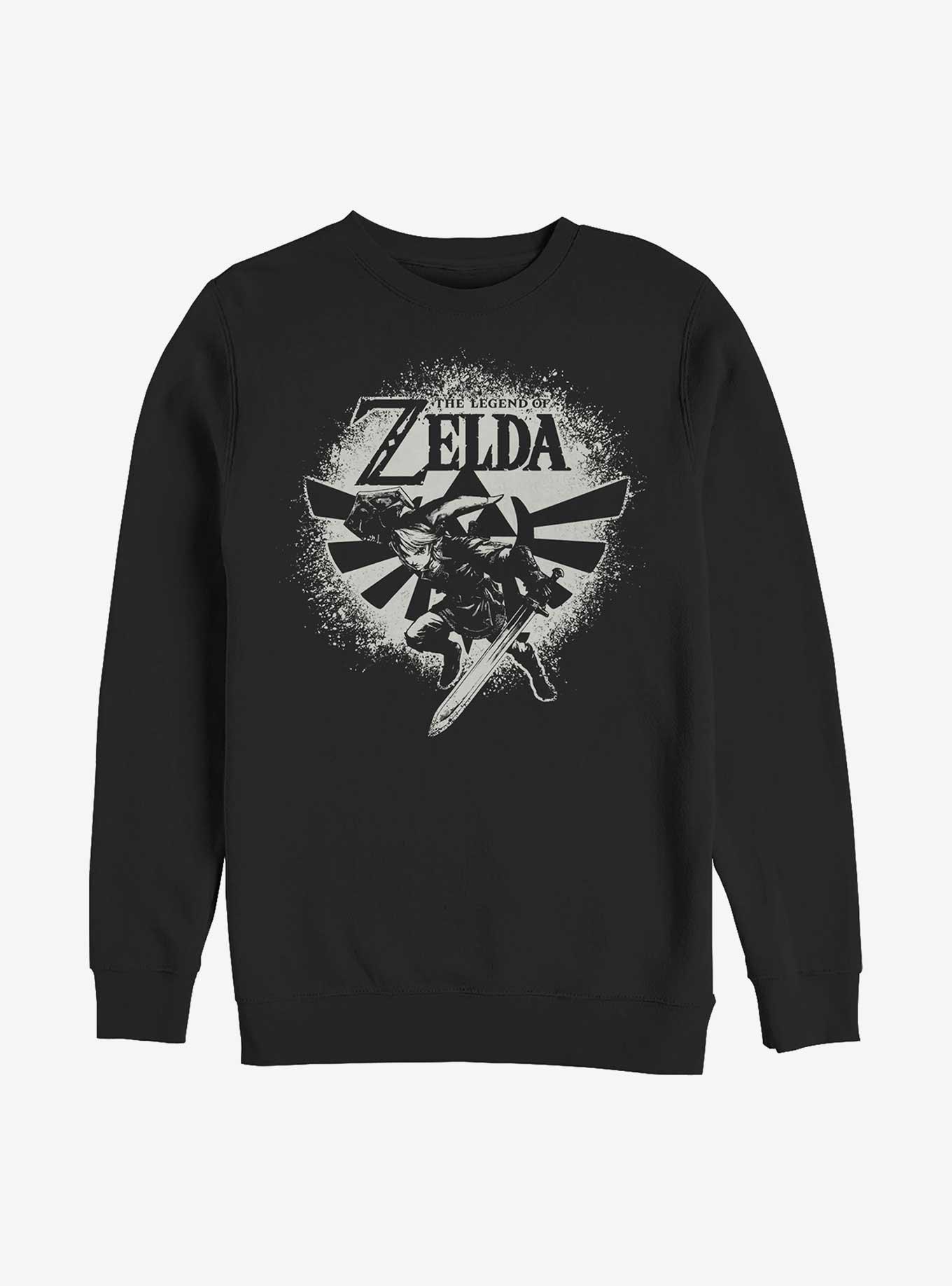 The Legend Of Zelda Spray Sweatshirt, , hi-res