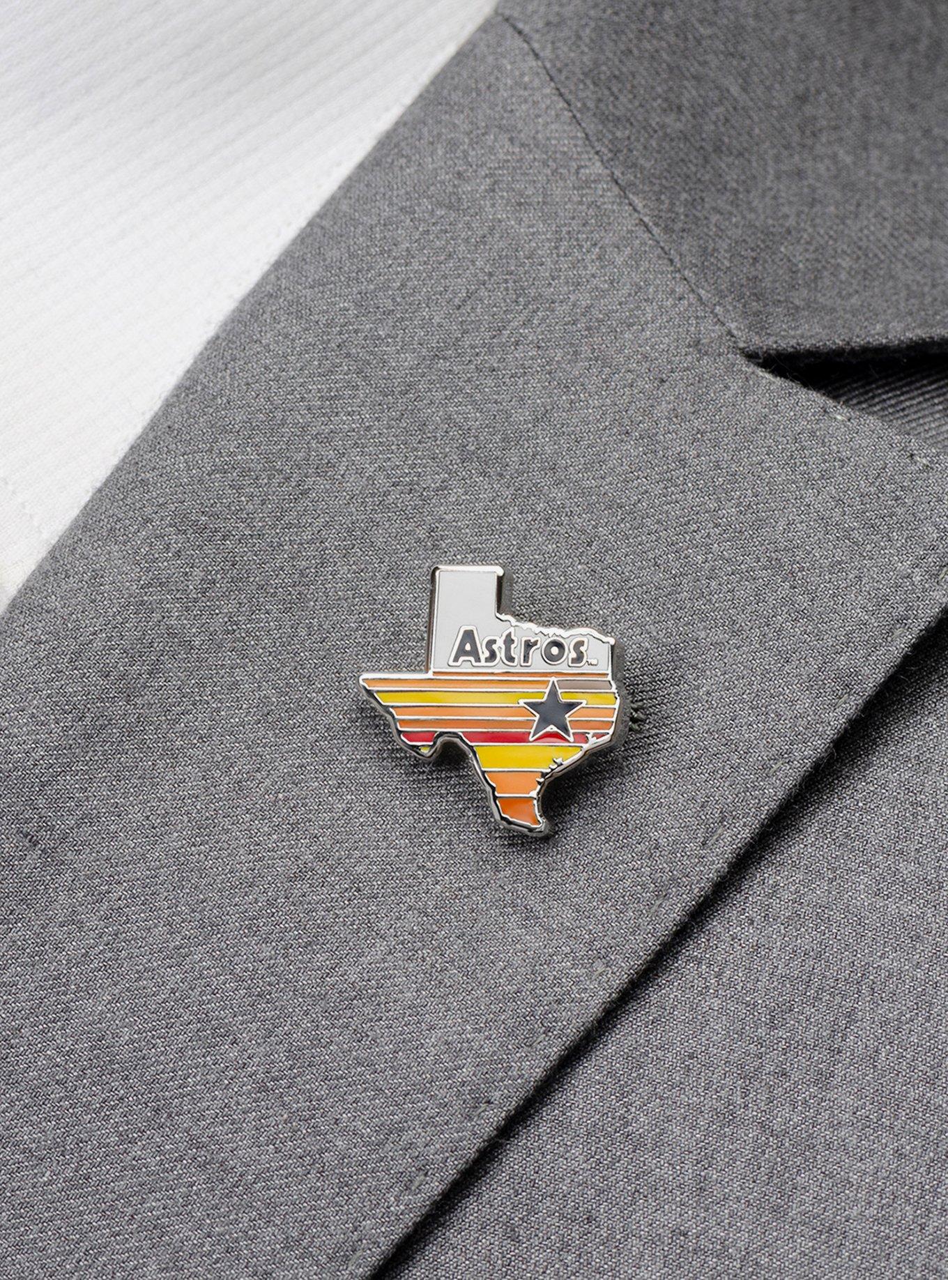 MLB Houston Astros Tequila Sunrise Lapel Pin, , hi-res