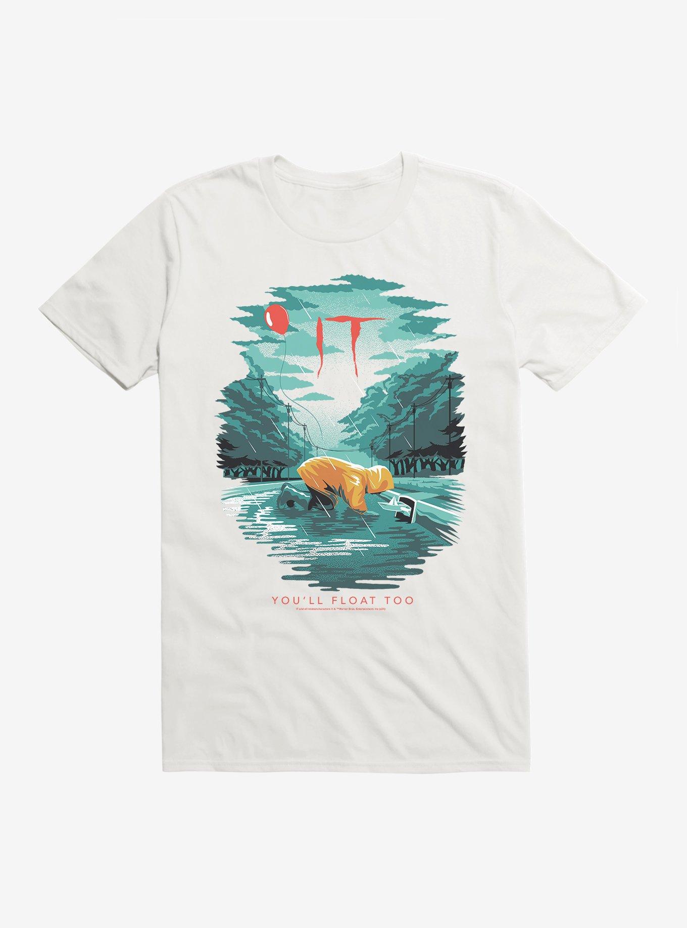 IT You'll Float Too T-Shirt, WHITE, hi-res