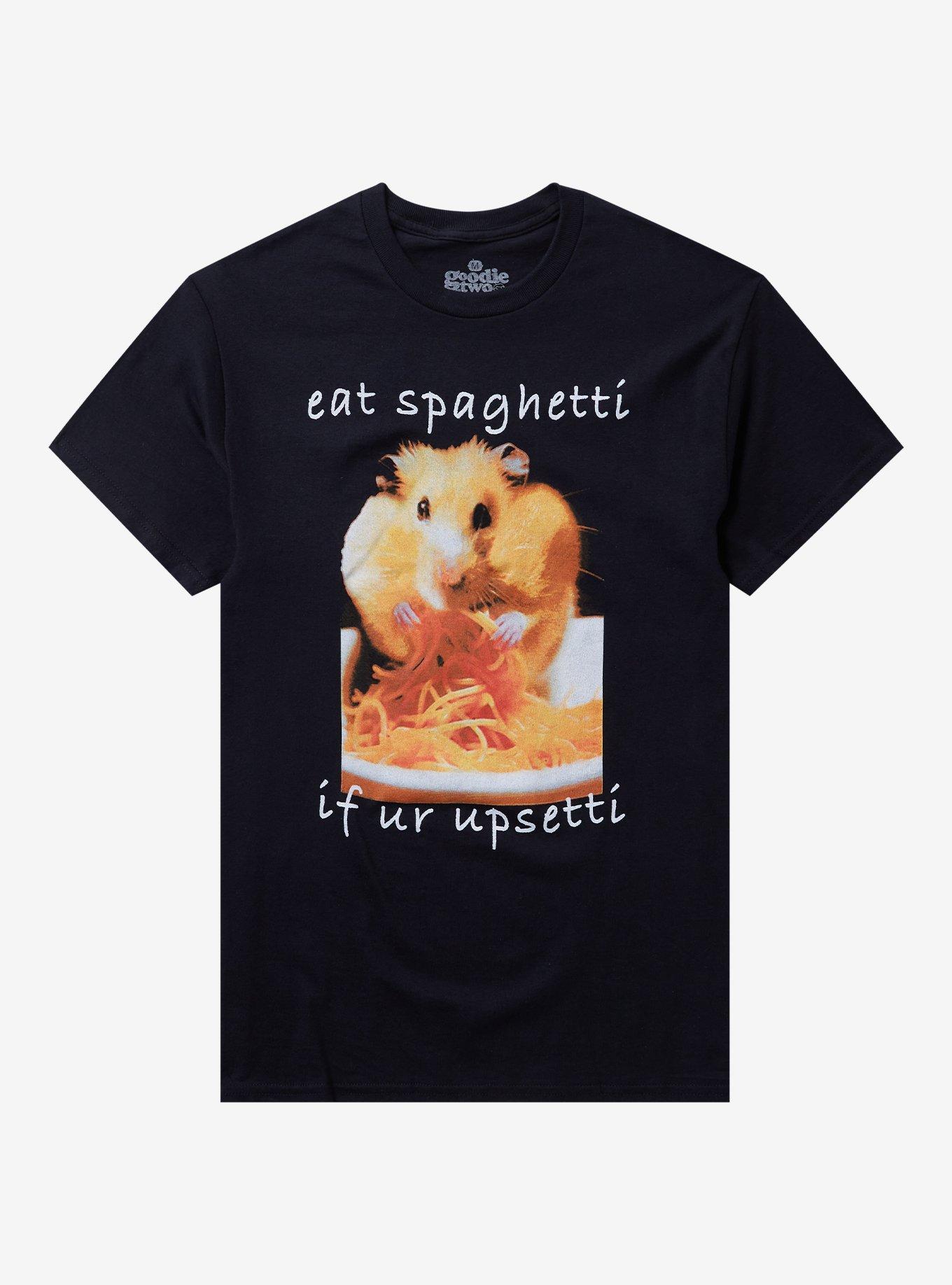 Hamster Spaghetti Upsetti T-Shirt By Goodie Two Sleeves | Hot Topic
