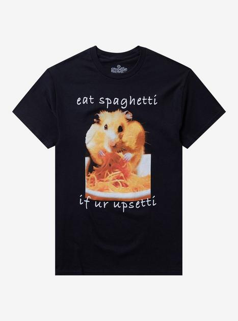 Hamster Spaghetti Upsetti T-Shirt By Goodie Two Sleeves | Hot Topic