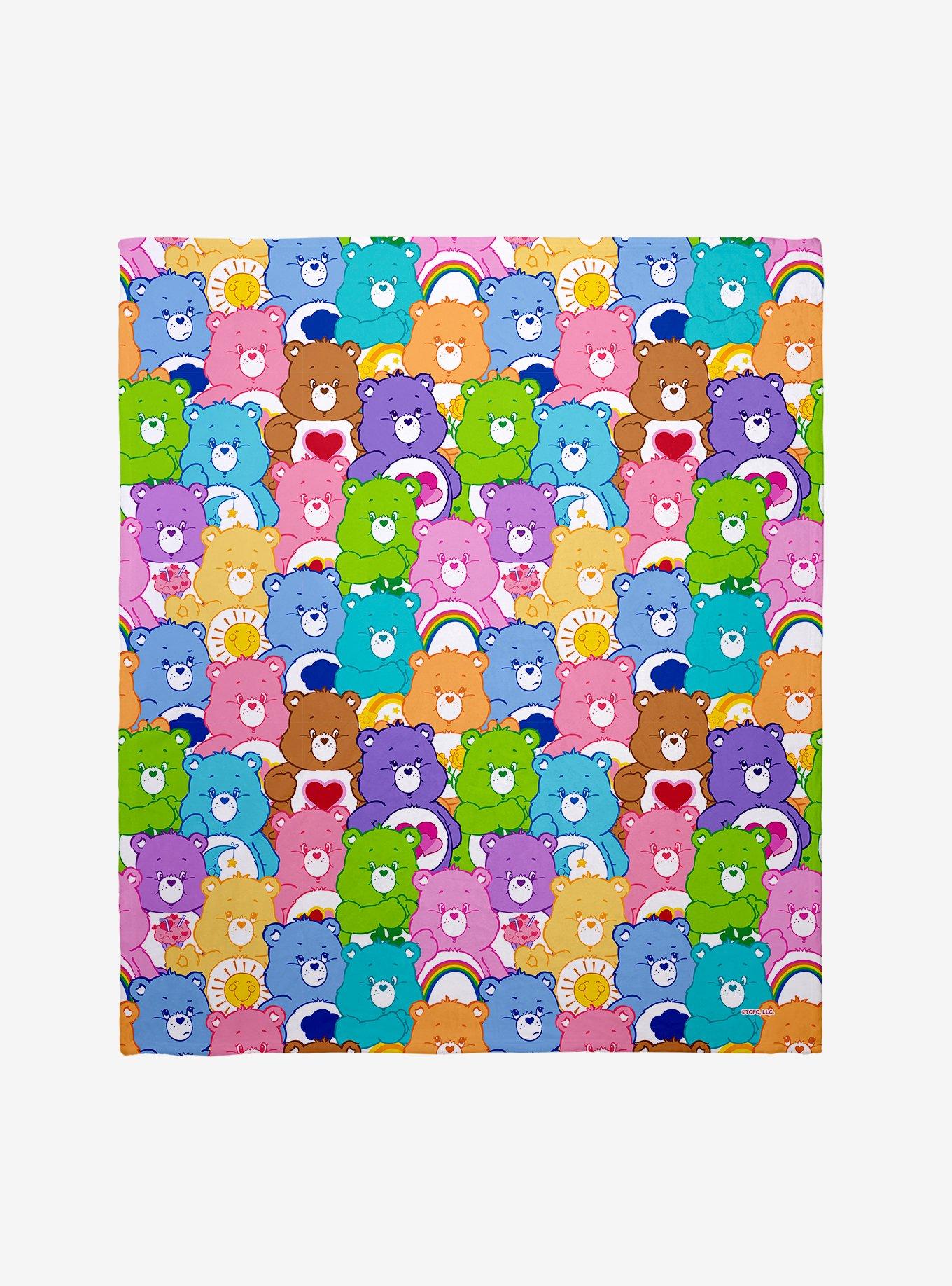 Care Bears All Over Throw Blanket, , hi-res