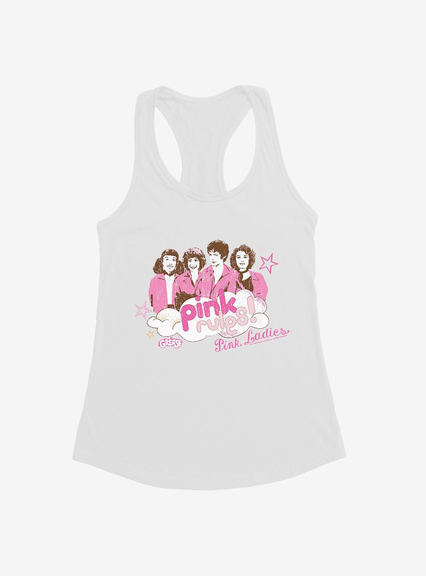 Grease Pink Rules Womens Tank Top, , hi-res
