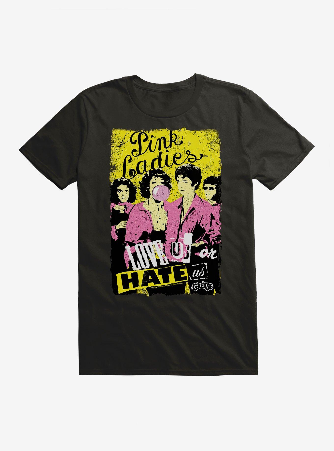 Grease Pink Ladies T-Shirt, BLACK, hi-res