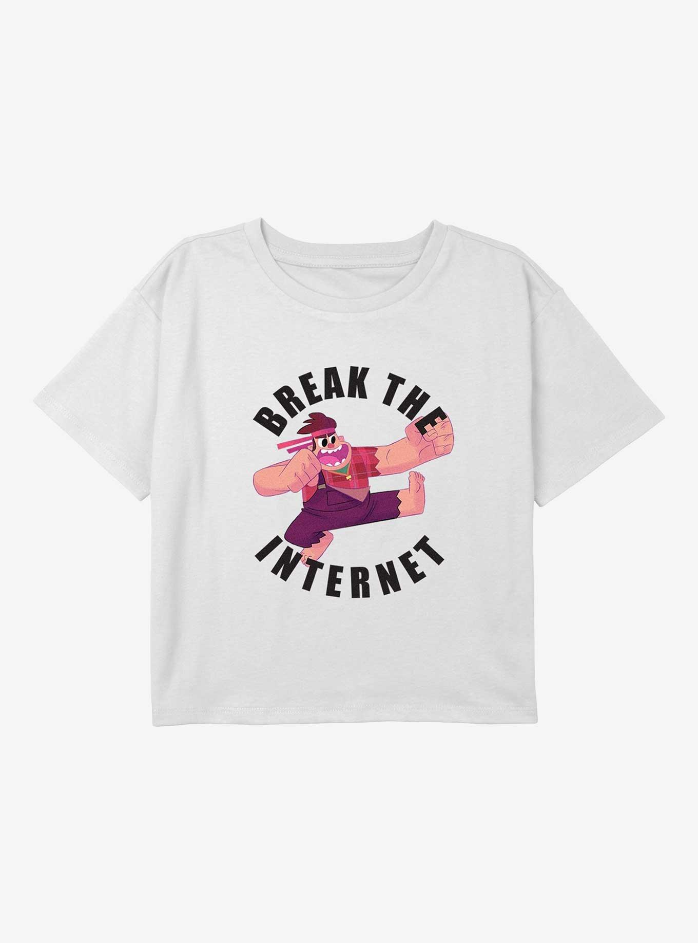 Disney Wreck It Ralph Break The Internet Youth Girls Boxy T-Shirt, , hi-res