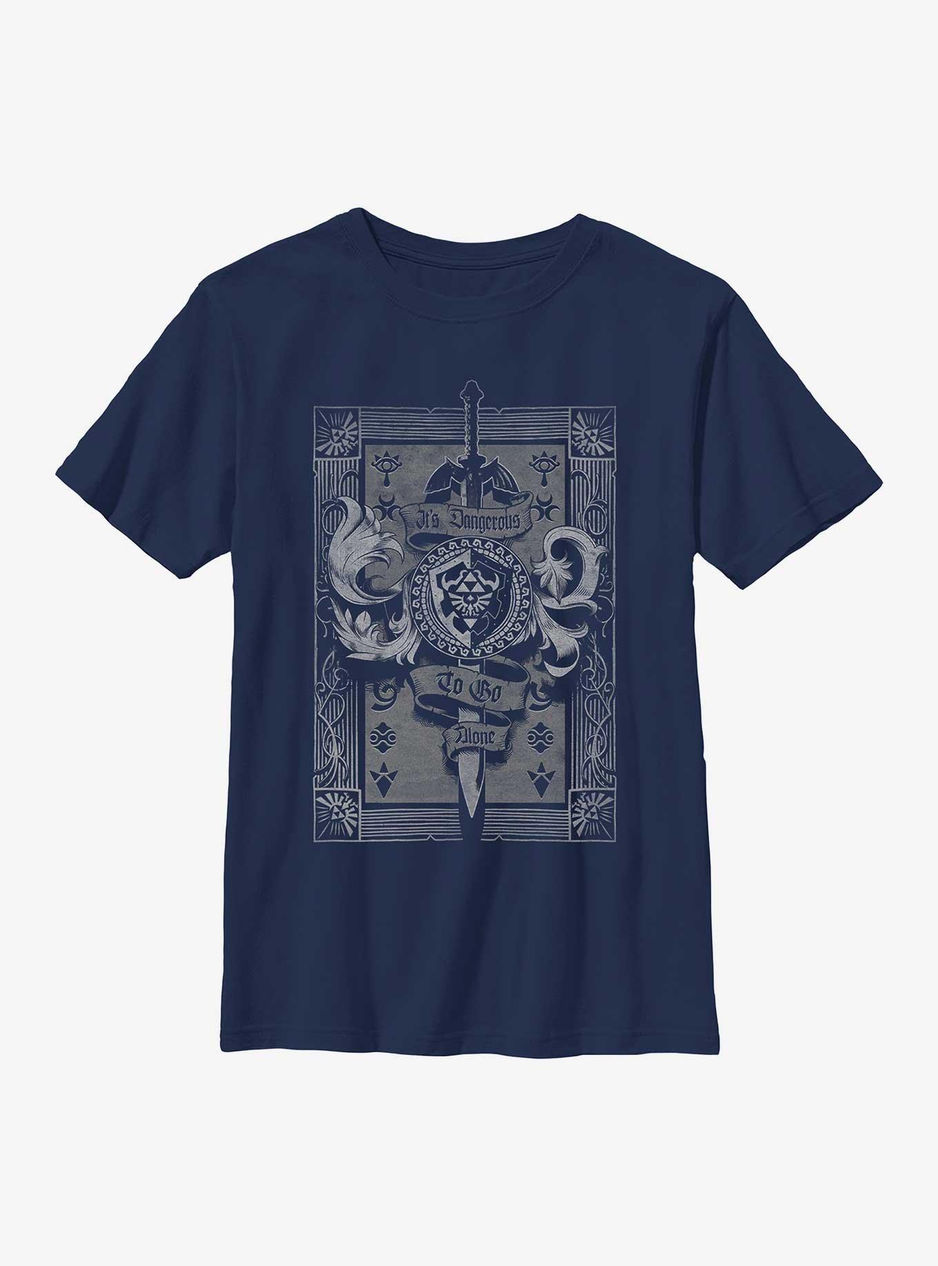 The Legend Of Zelda Sacred Scroll Youth T-Shirt, , hi-res