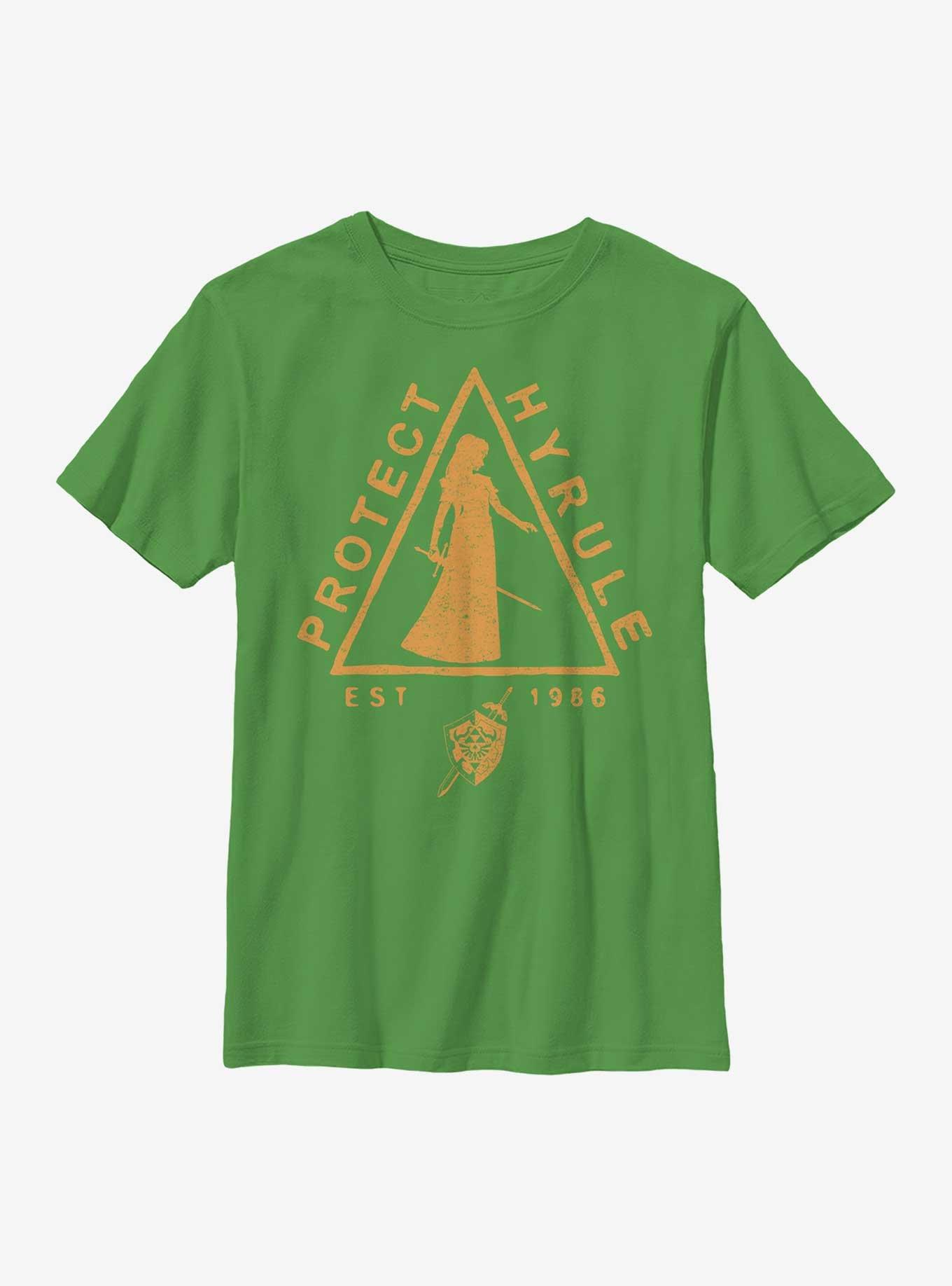 The Legend Of Zelda Protect Hyrule Youth T-Shirt, , hi-res