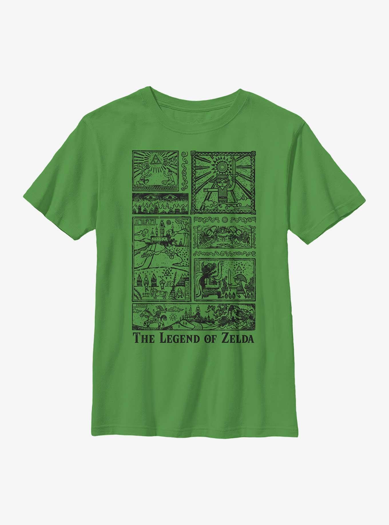The Legend Of Zelda The Legend Told Youth T-Shirt, , hi-res