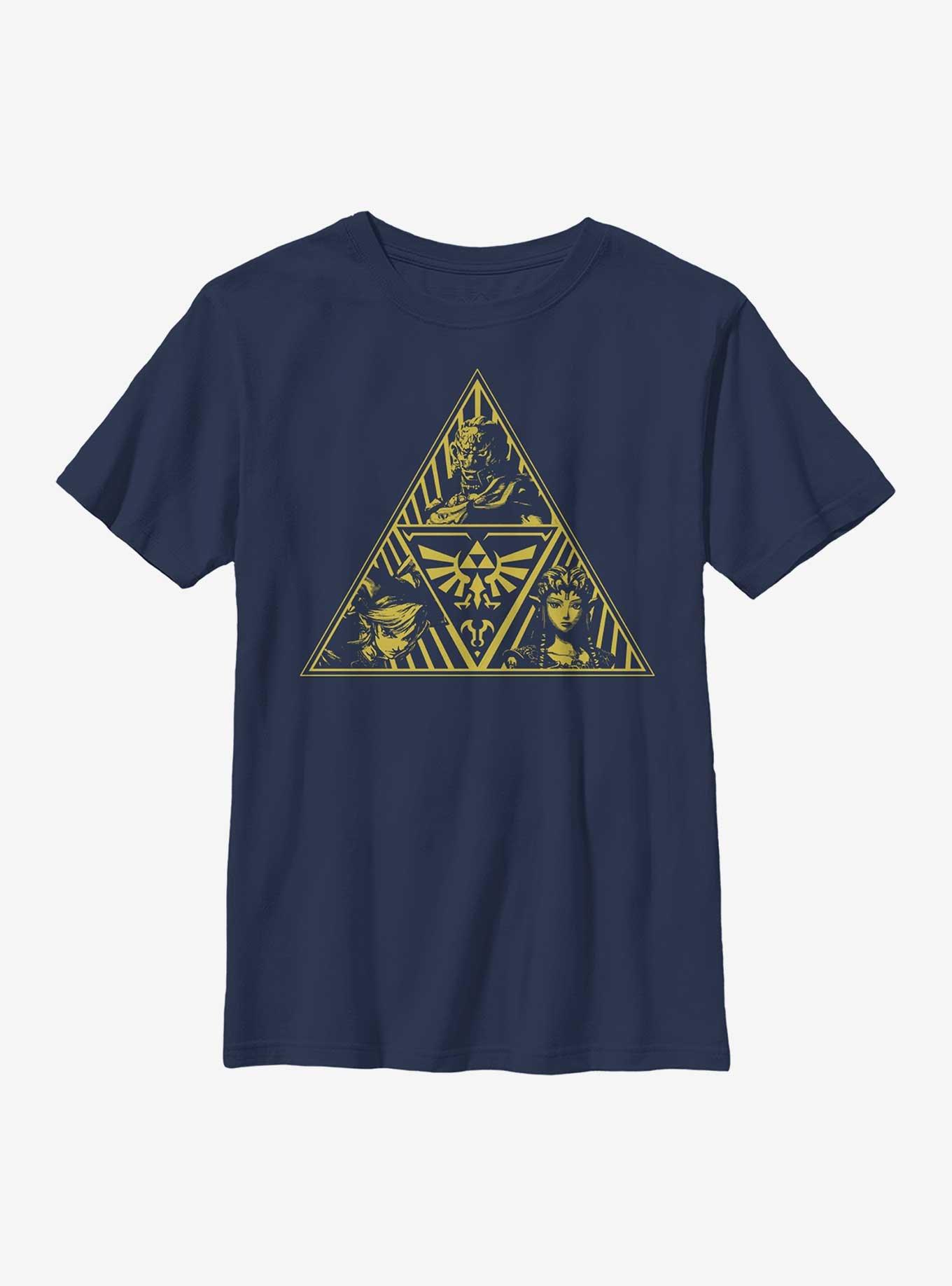 The Legend Of Zelda Zelda Trifecta Youth T-Shirt, , hi-res