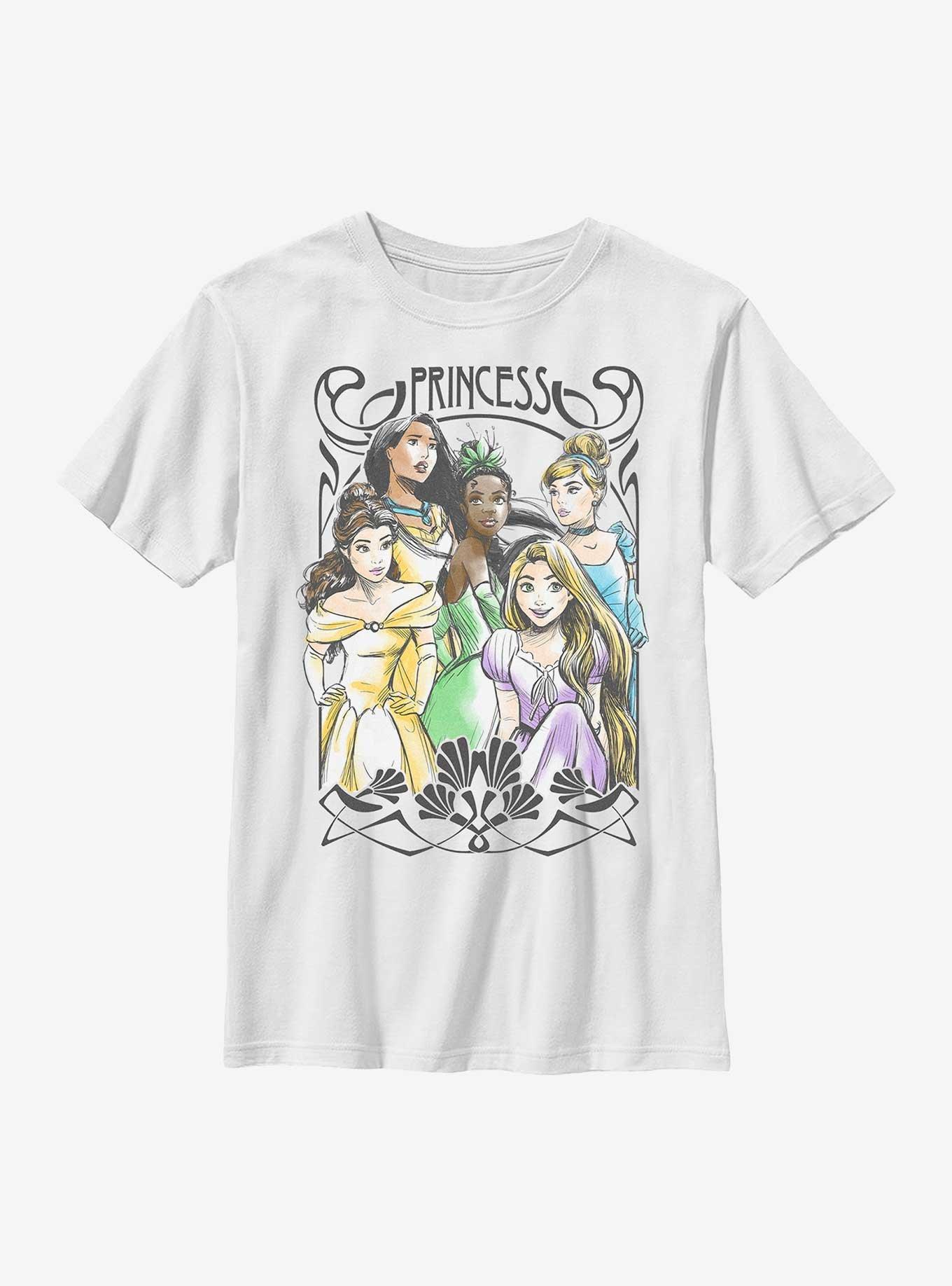 Disney Princesses Nouveau Princess Youth T-Shirt, , hi-res