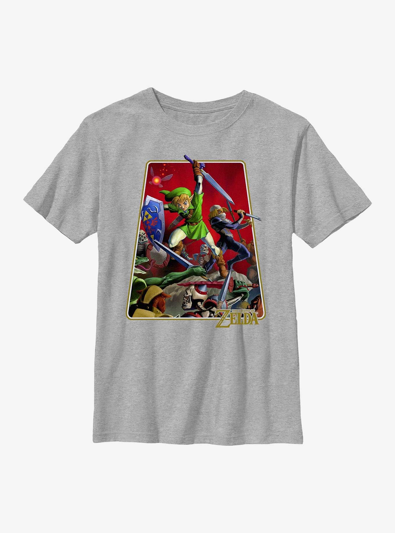 The Legend Of Zelda Zelda Battle Youth T-Shirt, , hi-res