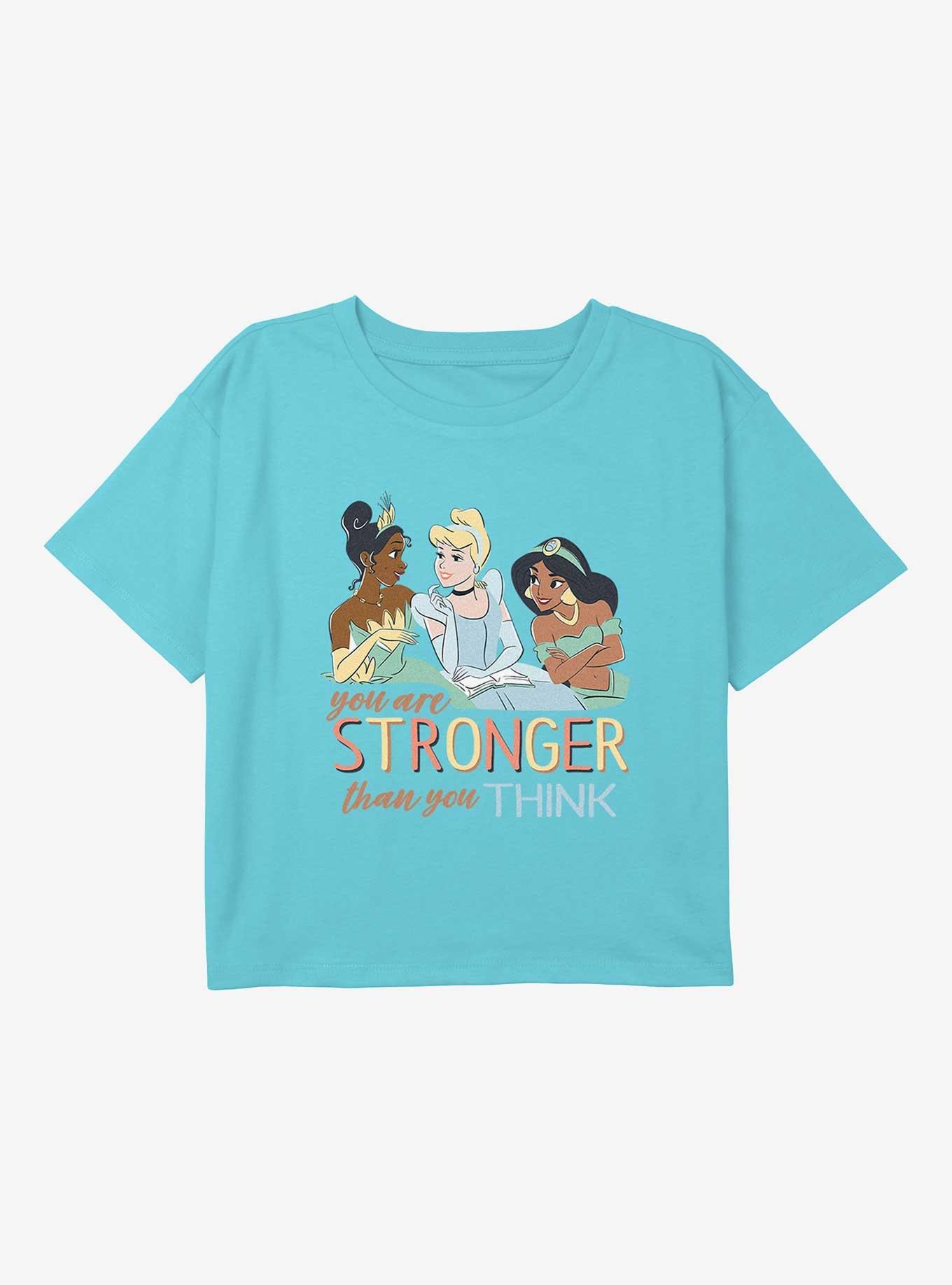 Disney Princesses Strong Girls Youth Girls Boxy T-Shirt, , hi-res