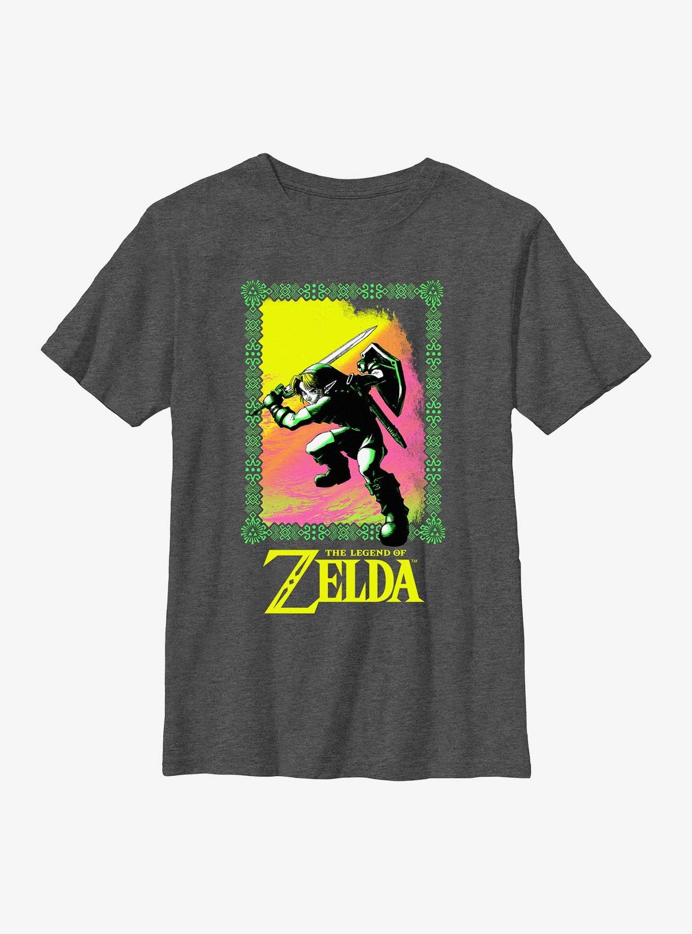 The Legend Of Zelda Surf Zelda Youth T-Shirt, , hi-res