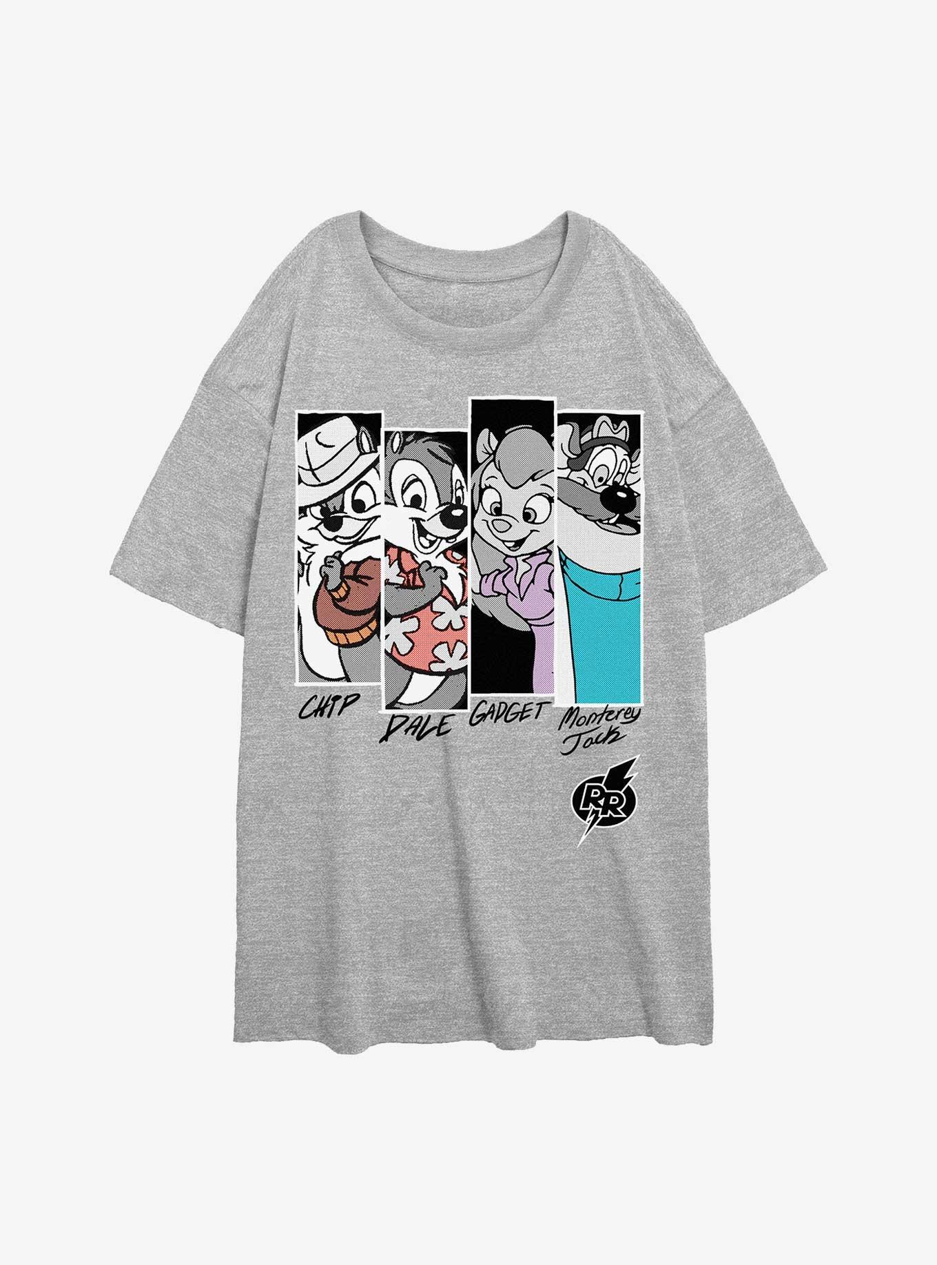 Disney Chip 'n' Dale Rescue Them Womens Oversized T-Shirt, , hi-res