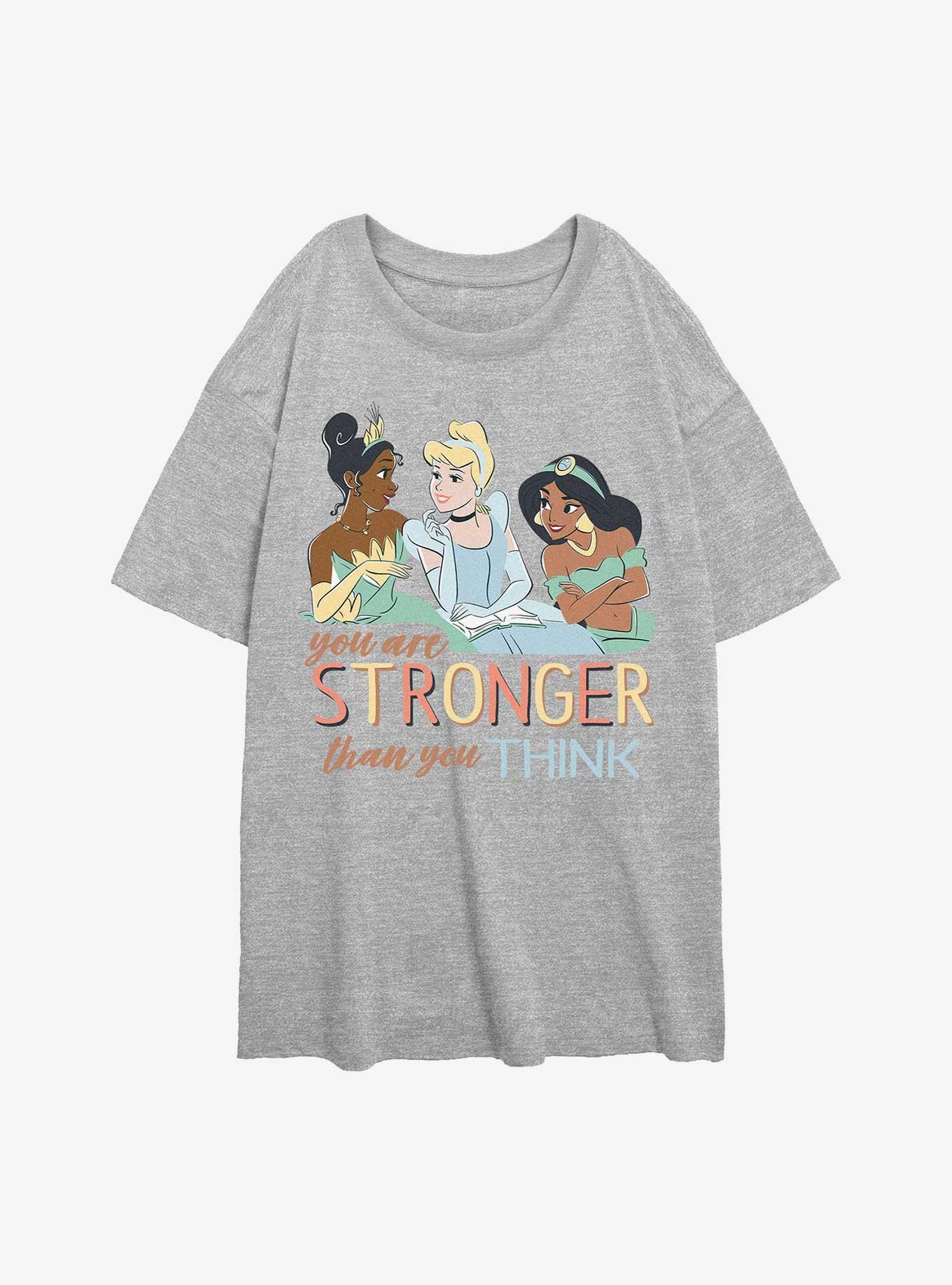 Disney Princesses Strong Girls Womens Oversized T-Shirt, , hi-res