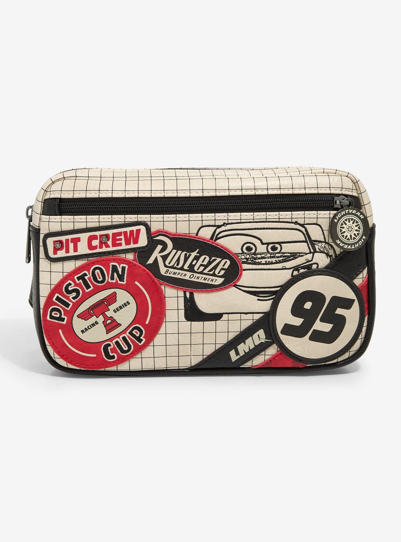 Loungefly Disney Pixar Cars Lightning McQueen Patch Sling Bag, , hi-res