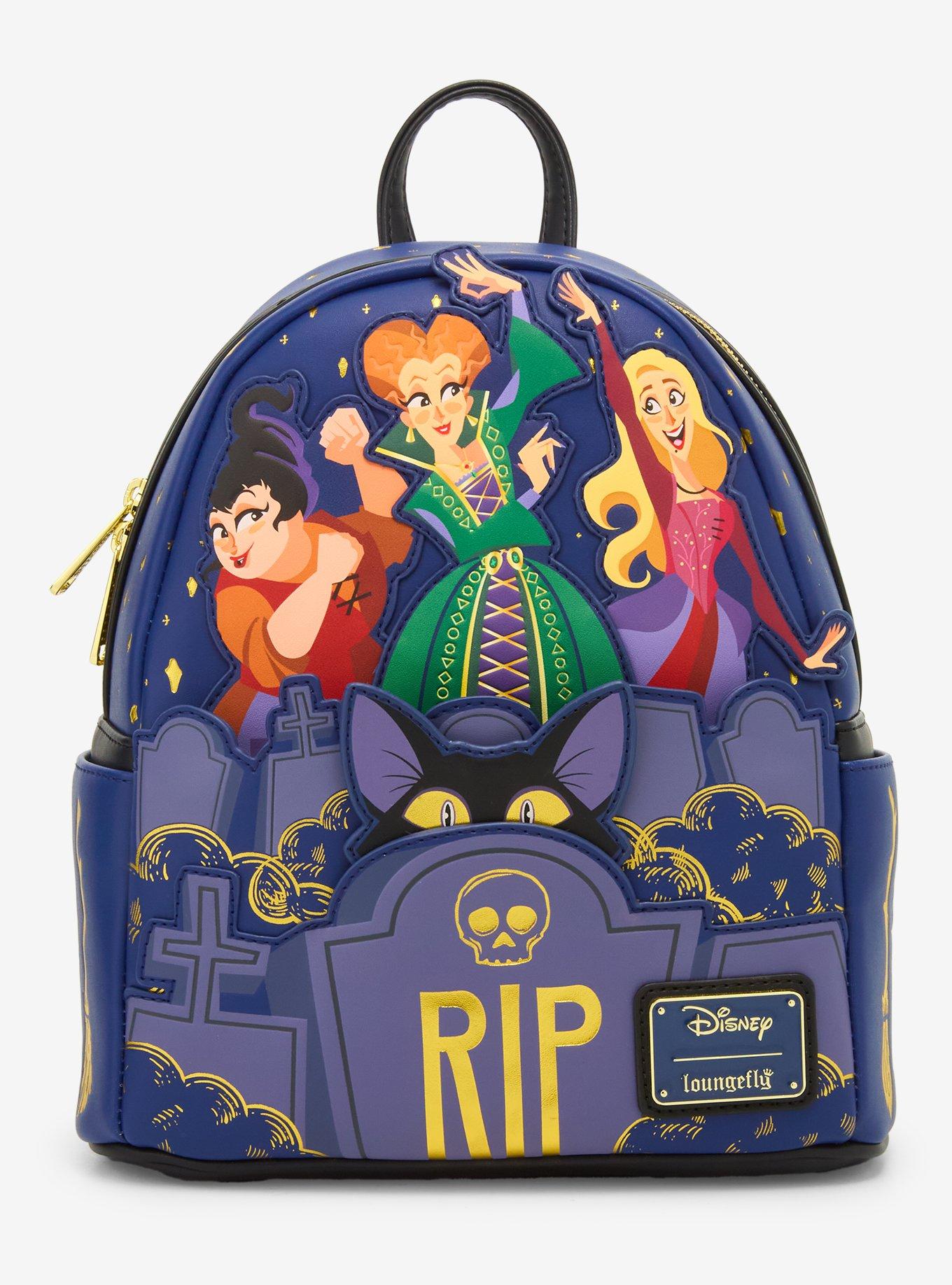 Loungefly Disney Hocus Pocus Sisters & Binx Mini Backpack, , hi-res