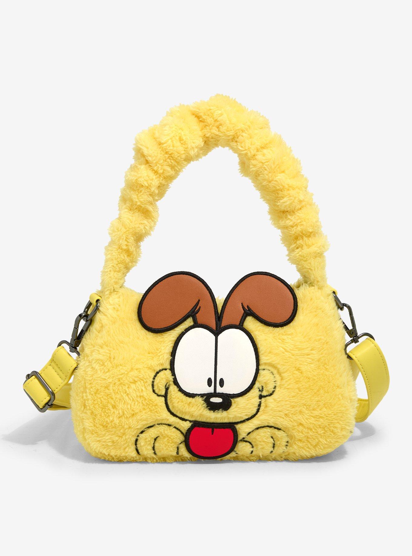 Loungefly Garfield Odie Fuzzy Crossbody Bag