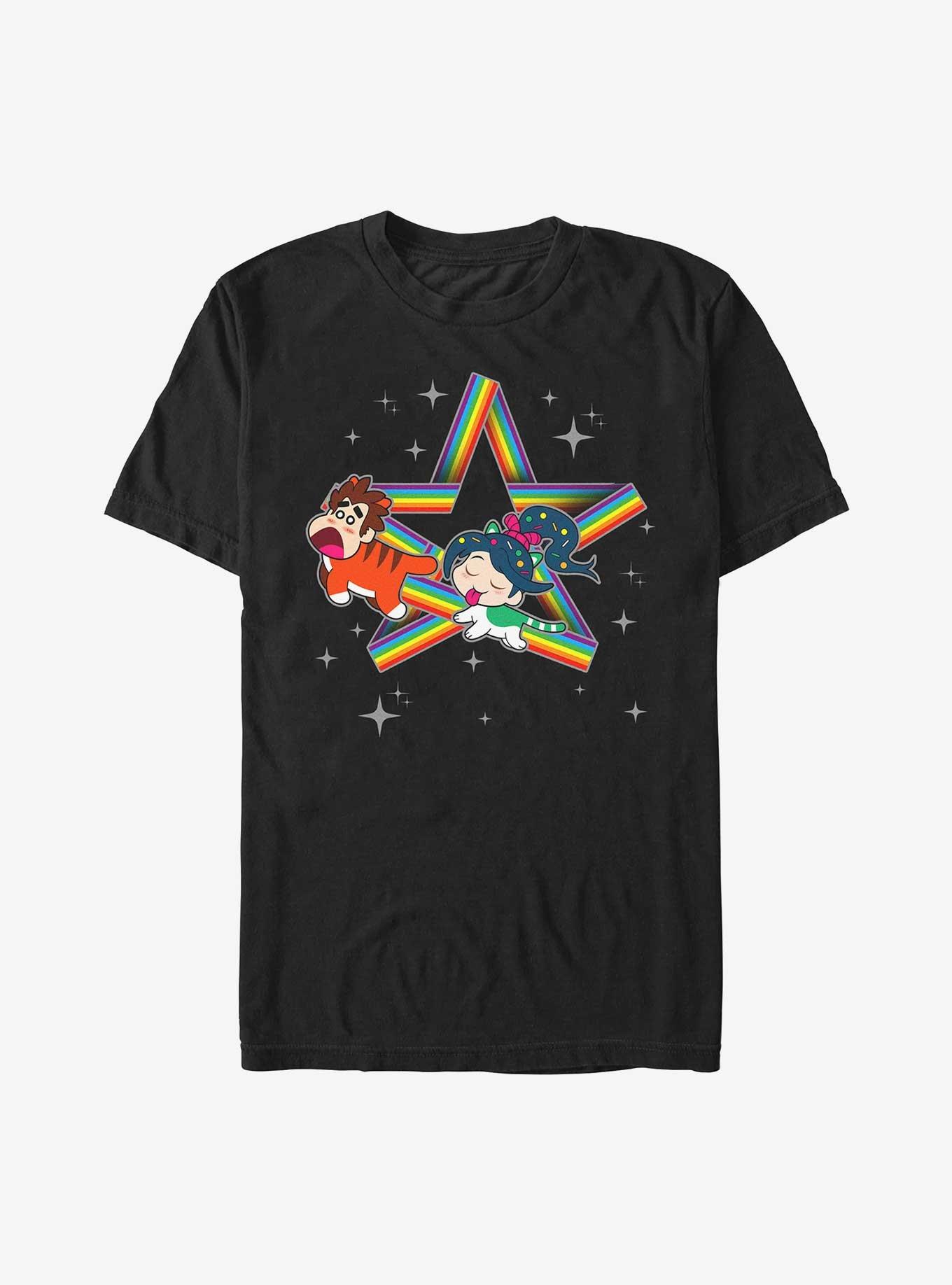 Disney Wreck It Ralph Rainbow Star T-Shirt, , hi-res