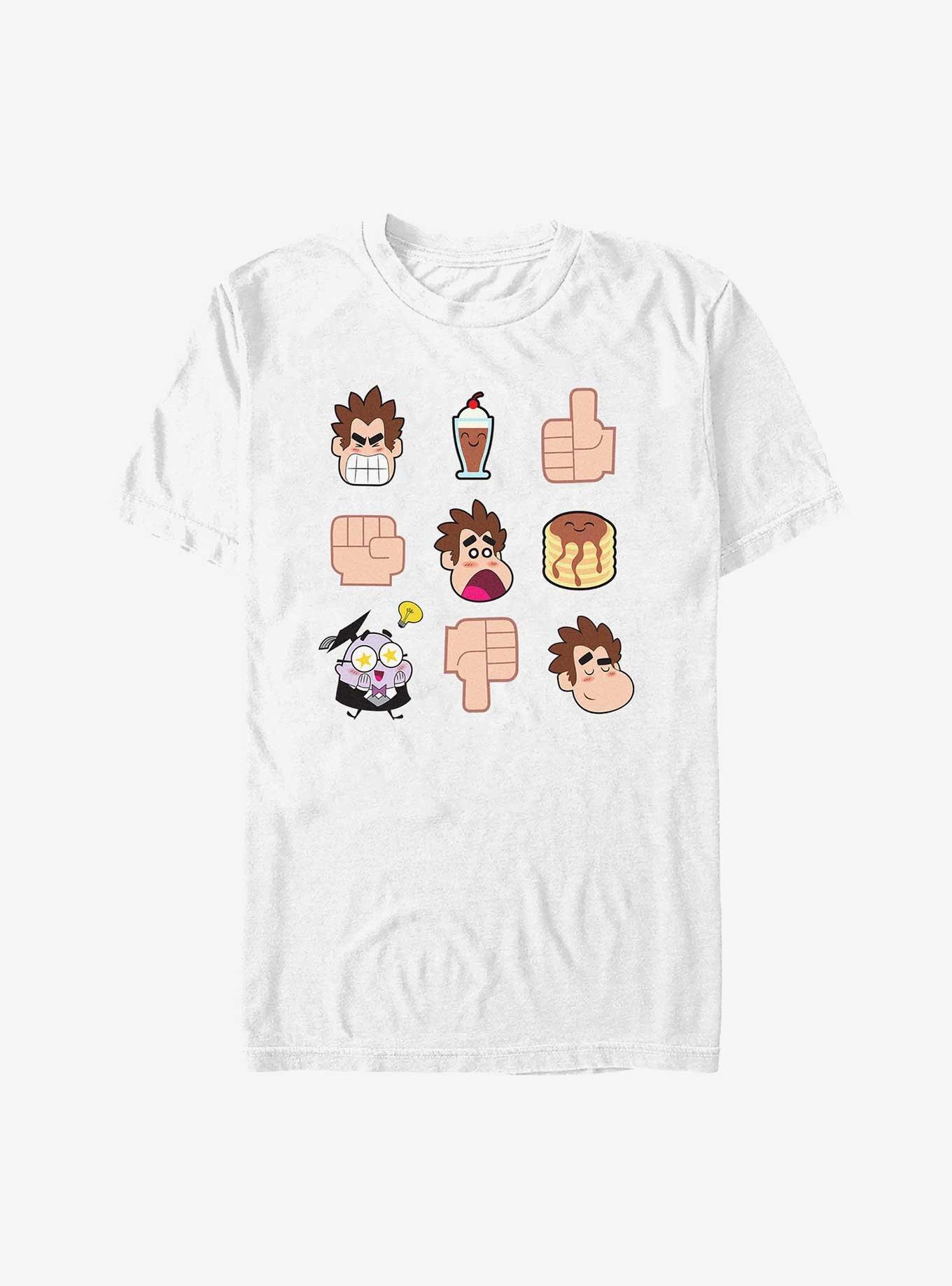 Disney Wreck It Ralph Emoticon Grid T-Shirt, , hi-res