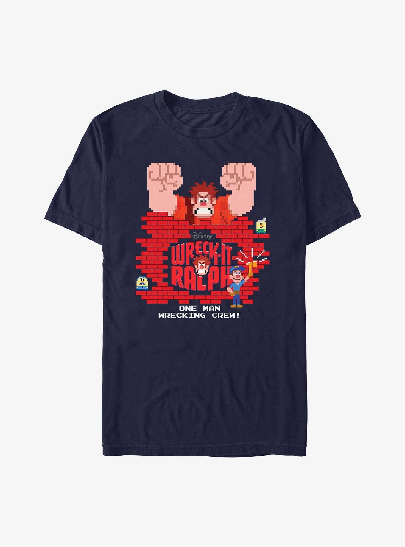 Disney Wreck It Ralph One-Man Wrecking Crew Pixels T-Shirt, , hi-res