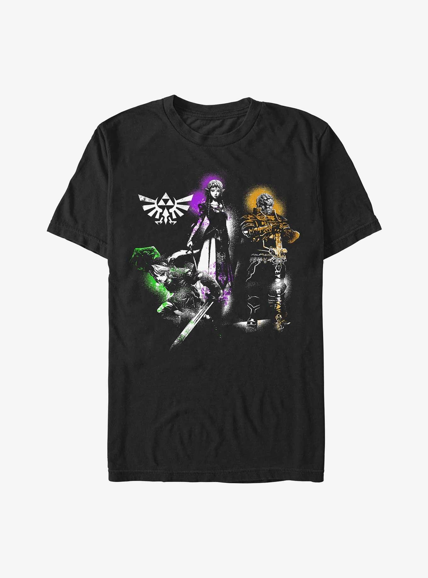 The Legend Of Zelda Link Zelda Ganon Trio T-Shirt, , hi-res