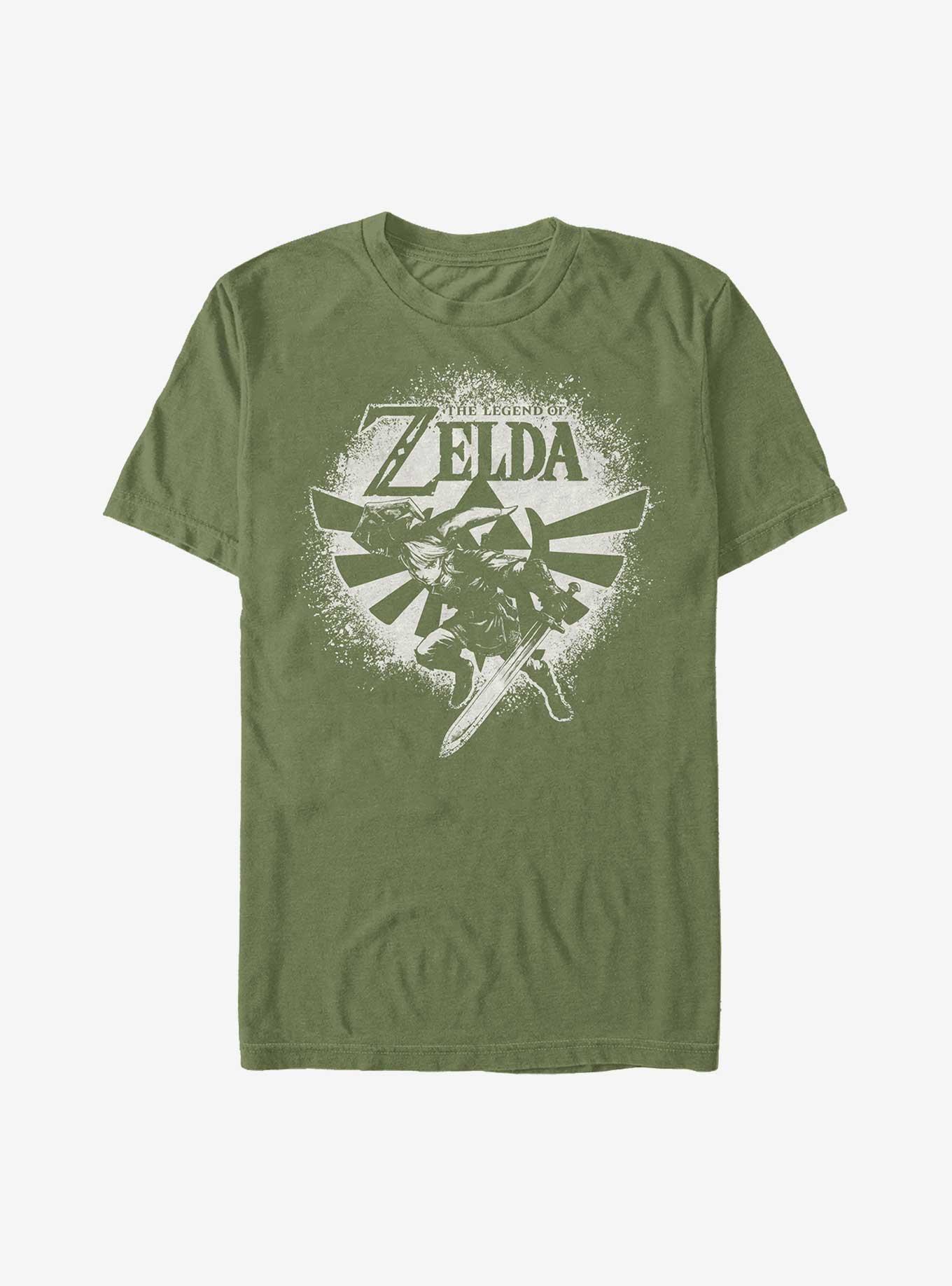 The Legend Of Zelda Spray T-Shirt, , hi-res