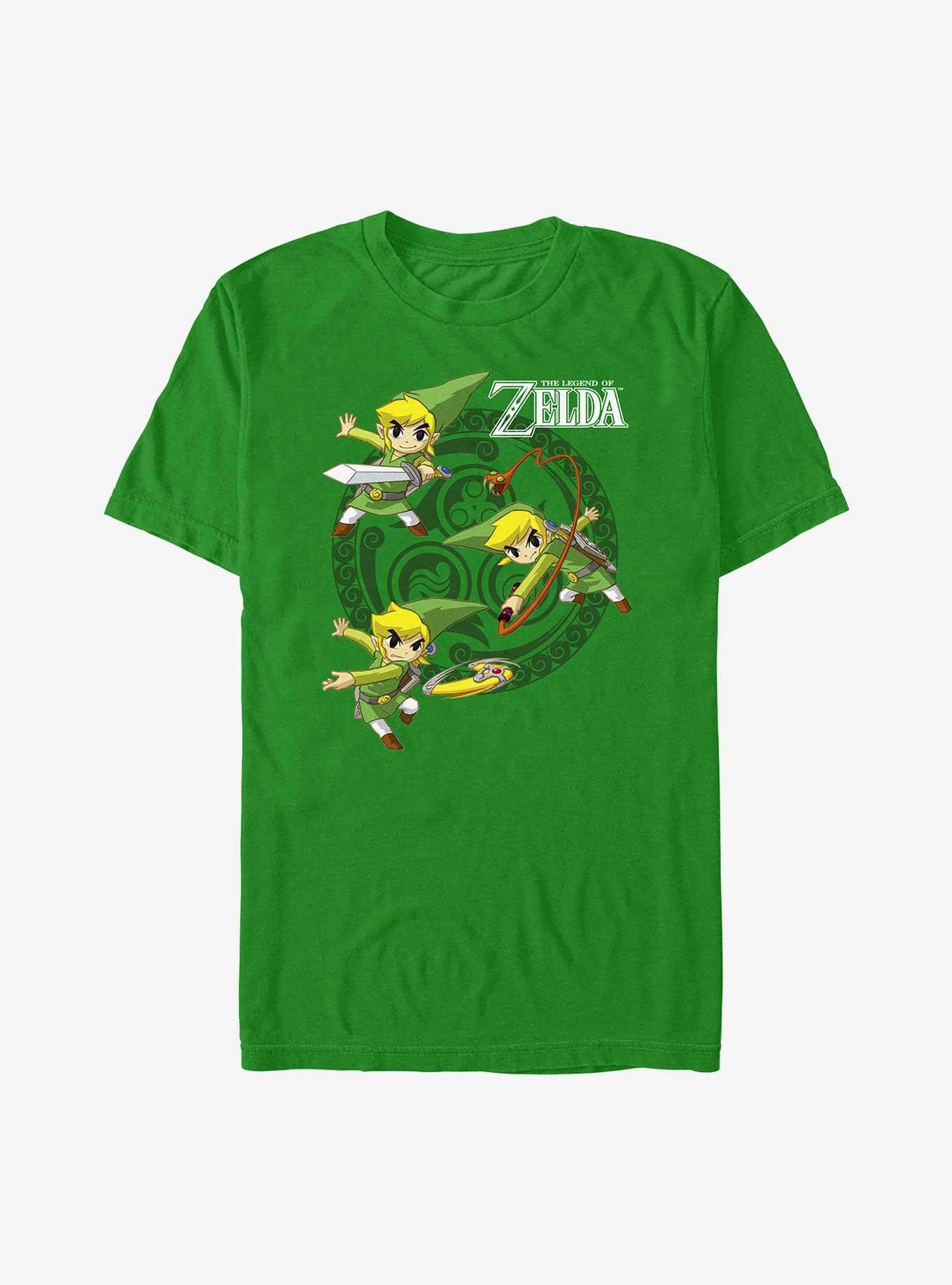 The Legend Of Zelda Three Motions T-Shirt, , hi-res