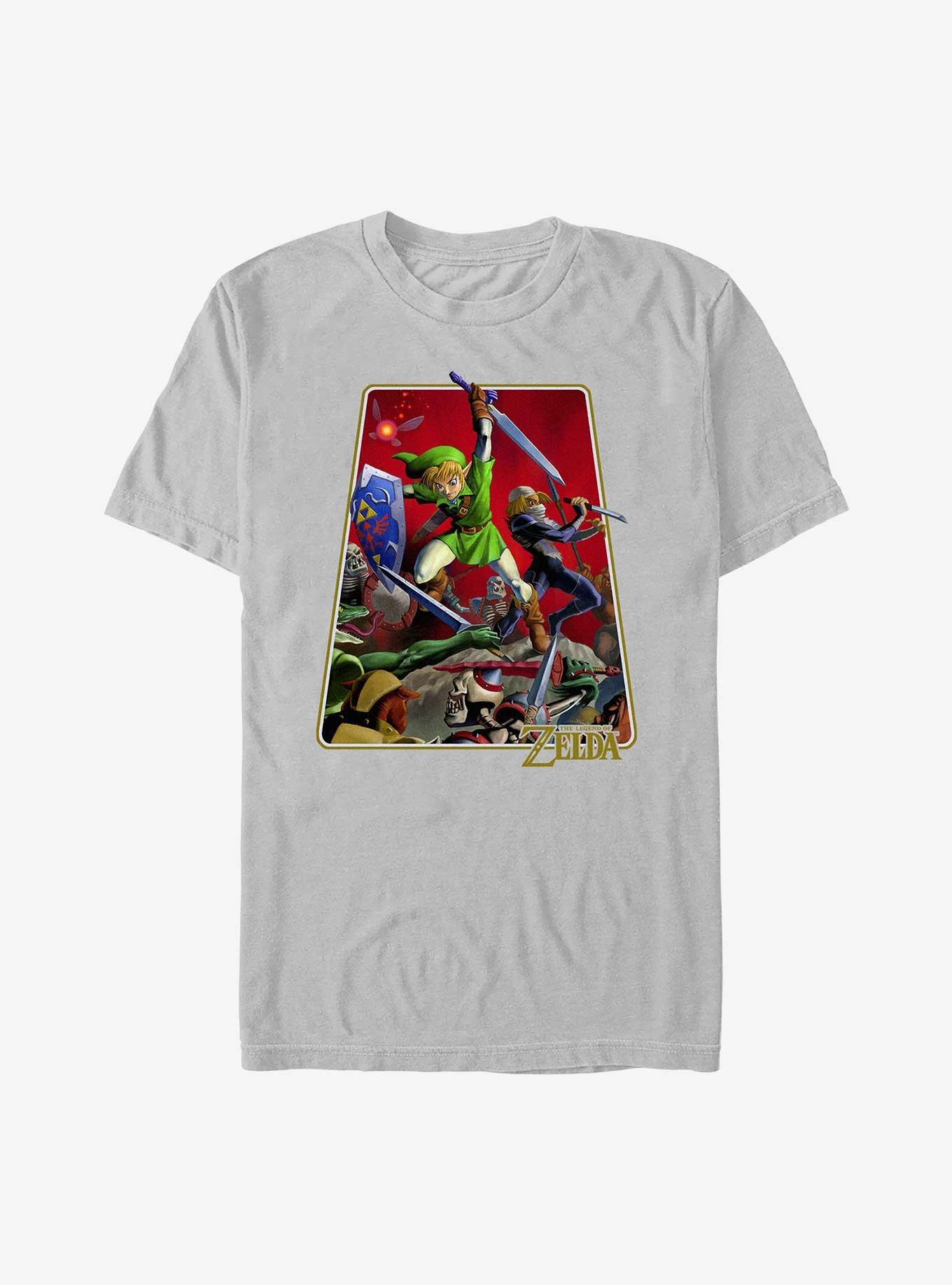 The Legend Of Zelda Zelda Battle T-Shirt, , hi-res
