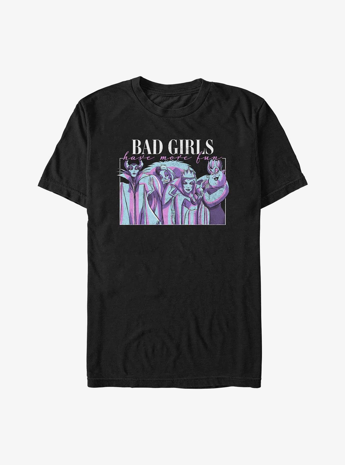Disney Villains Bad Girls Have More Fun T-Shirt, , hi-res