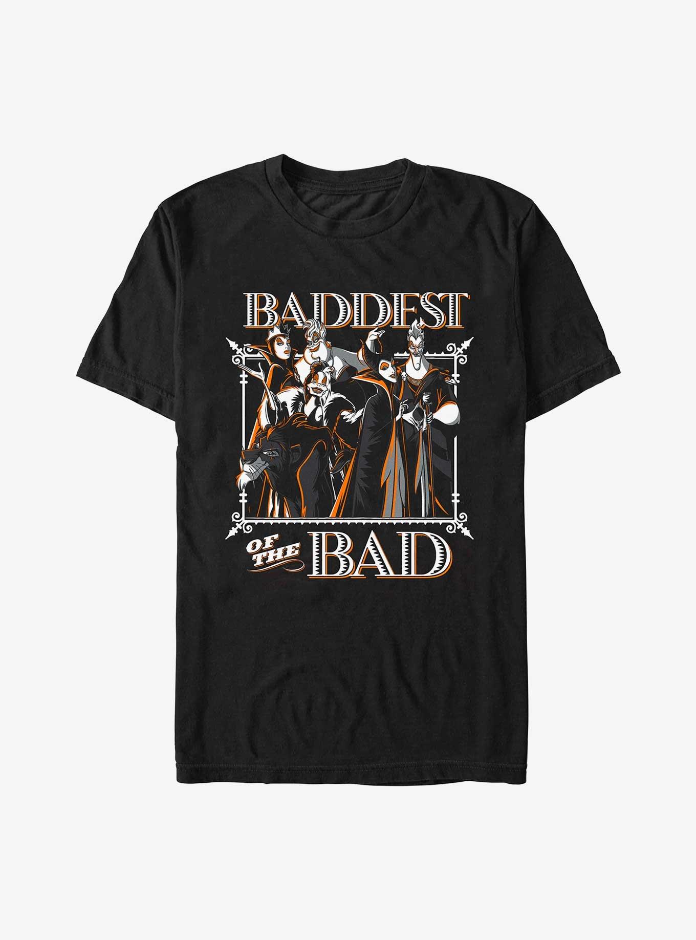 Disney Villains Baddest Of The Bad T-Shirt, , hi-res