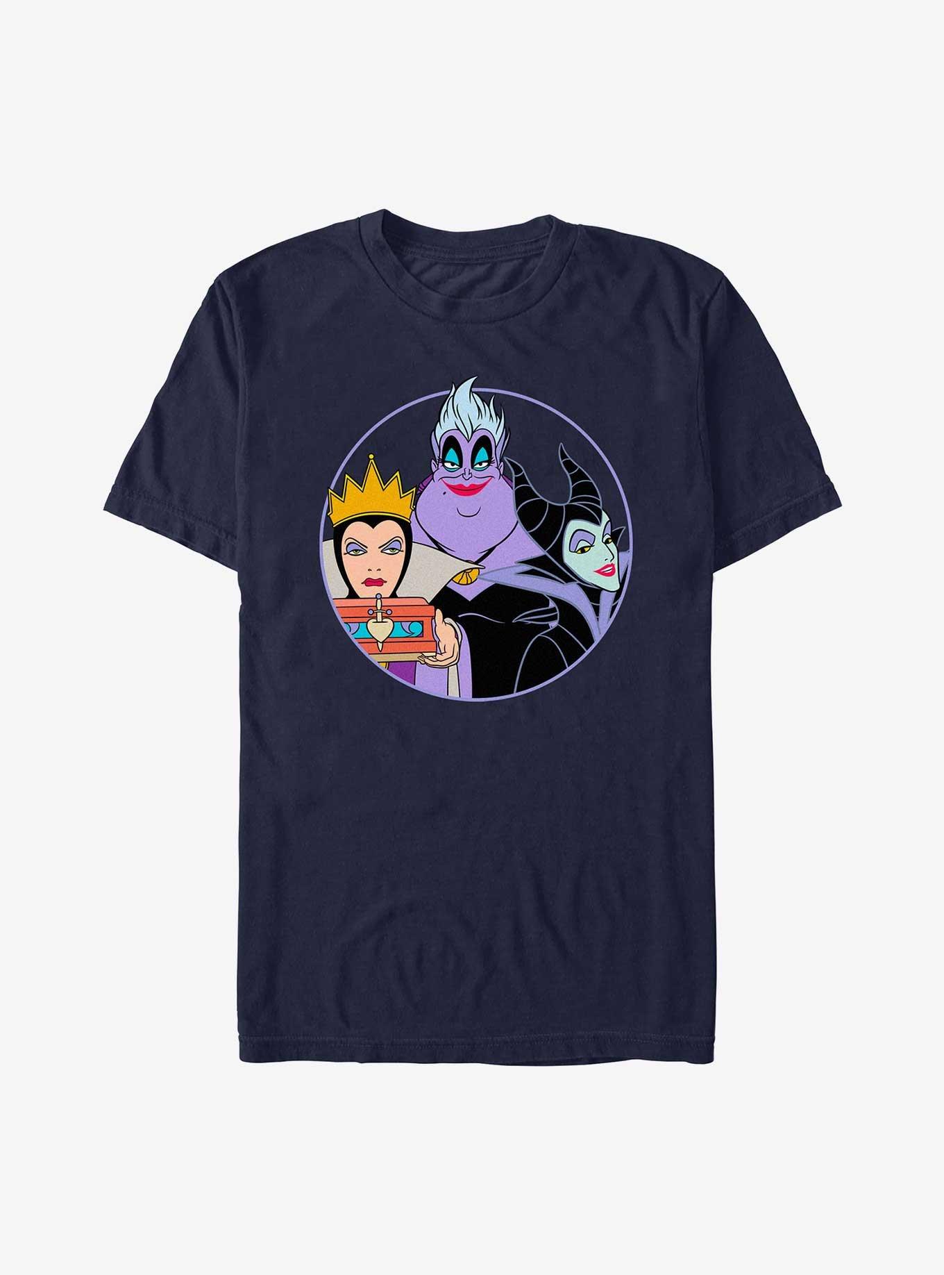 Disney Villains The Bad Witches Club T-Shirt, NAVY, hi-res