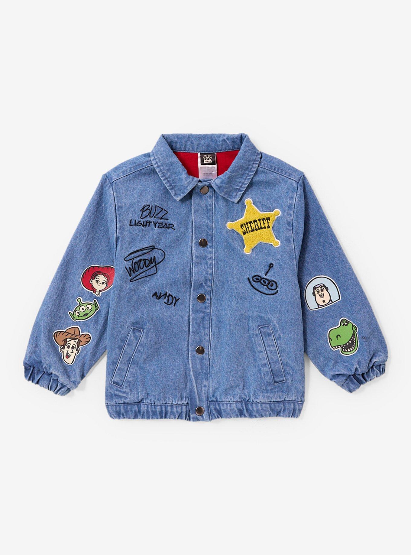 Disney Pixar Toy Story Patches Toddler Denim Jacket - BoxLunch Exclusive, , hi-res